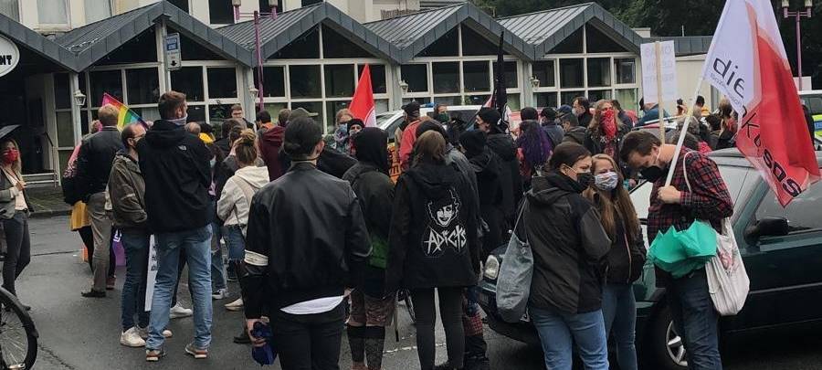 Demo gegen AfD in Weidenau