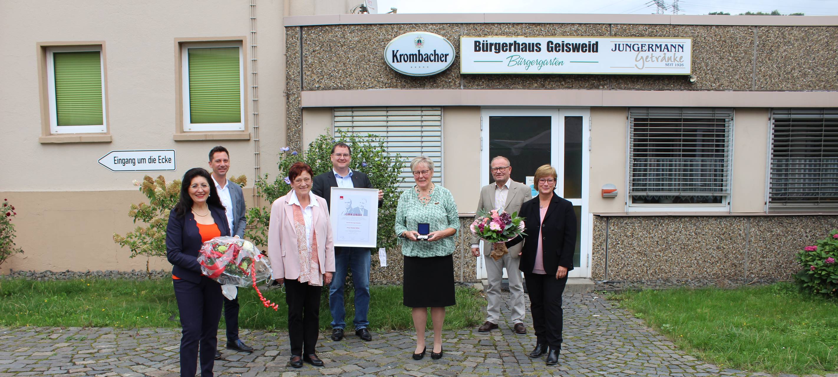 Verdiente Genossin geehrt