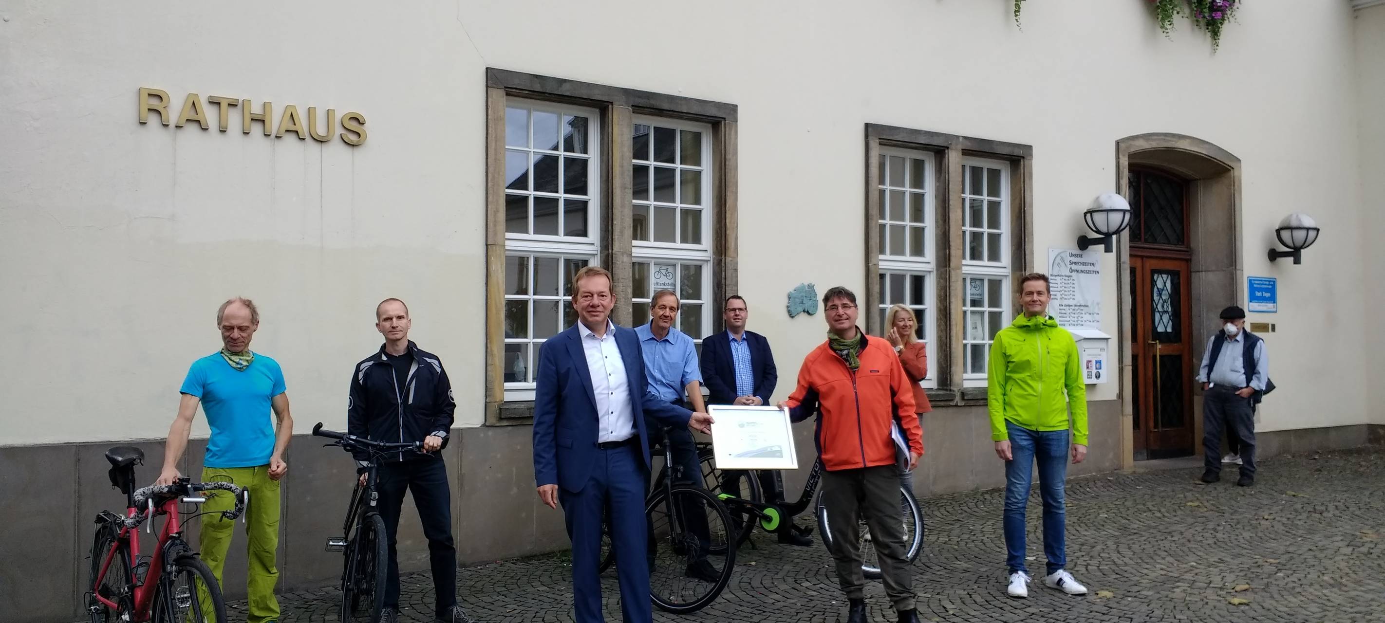 Siegen ist "fahrradfreundlicher Arbeitgeber"