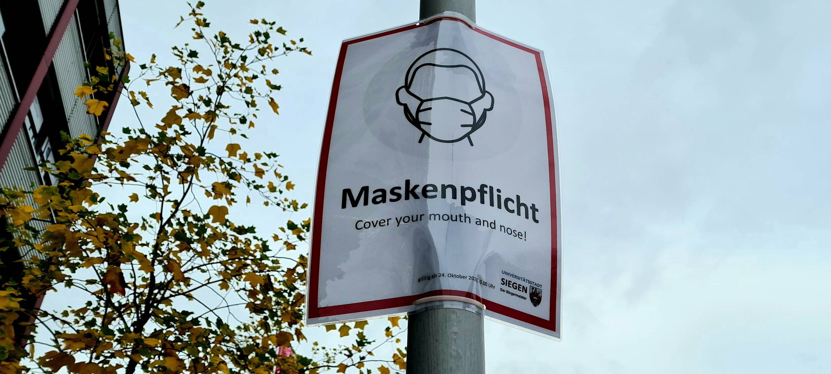 Ab sofort: Neue Regeln bei der Maskenpflicht in Siegen