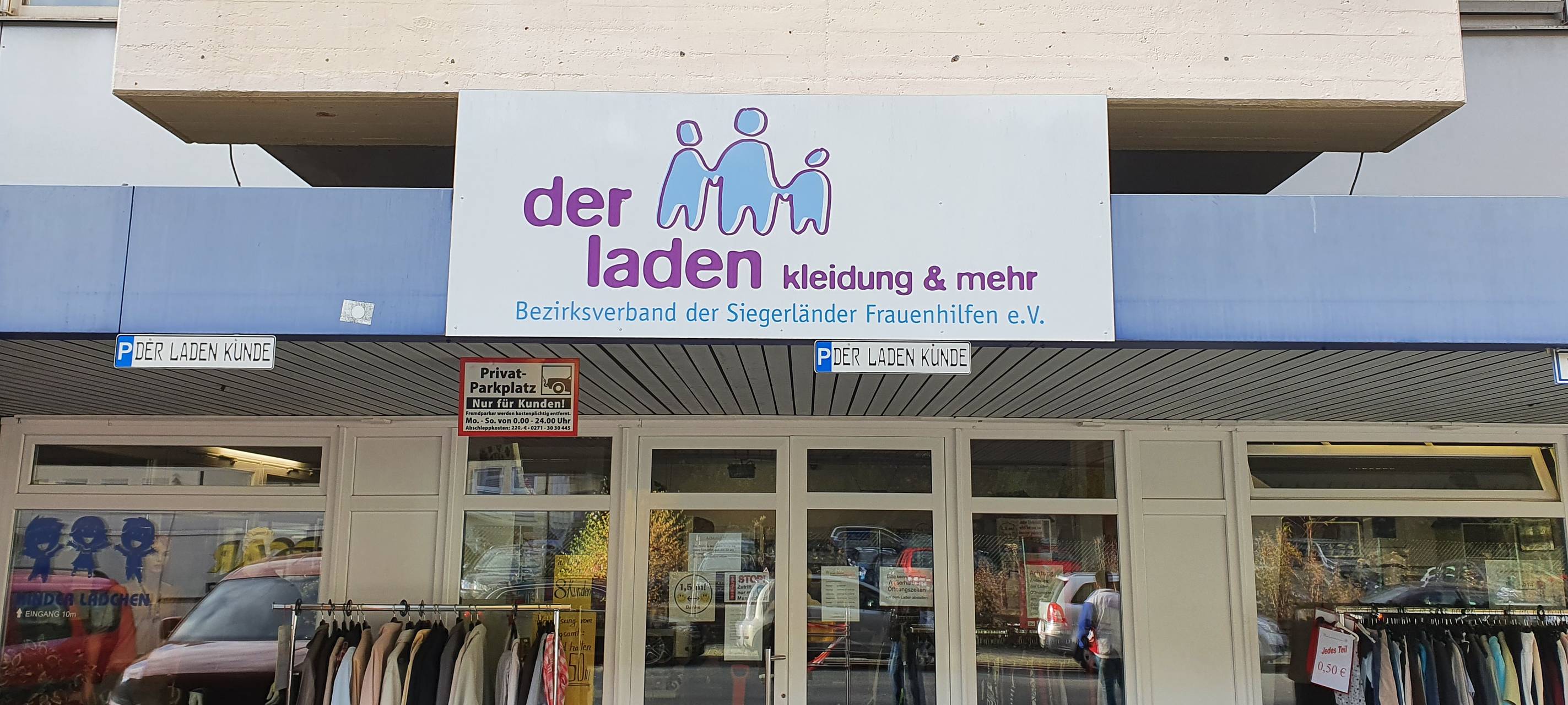 Siegener Sozialkaufhaus gut besucht