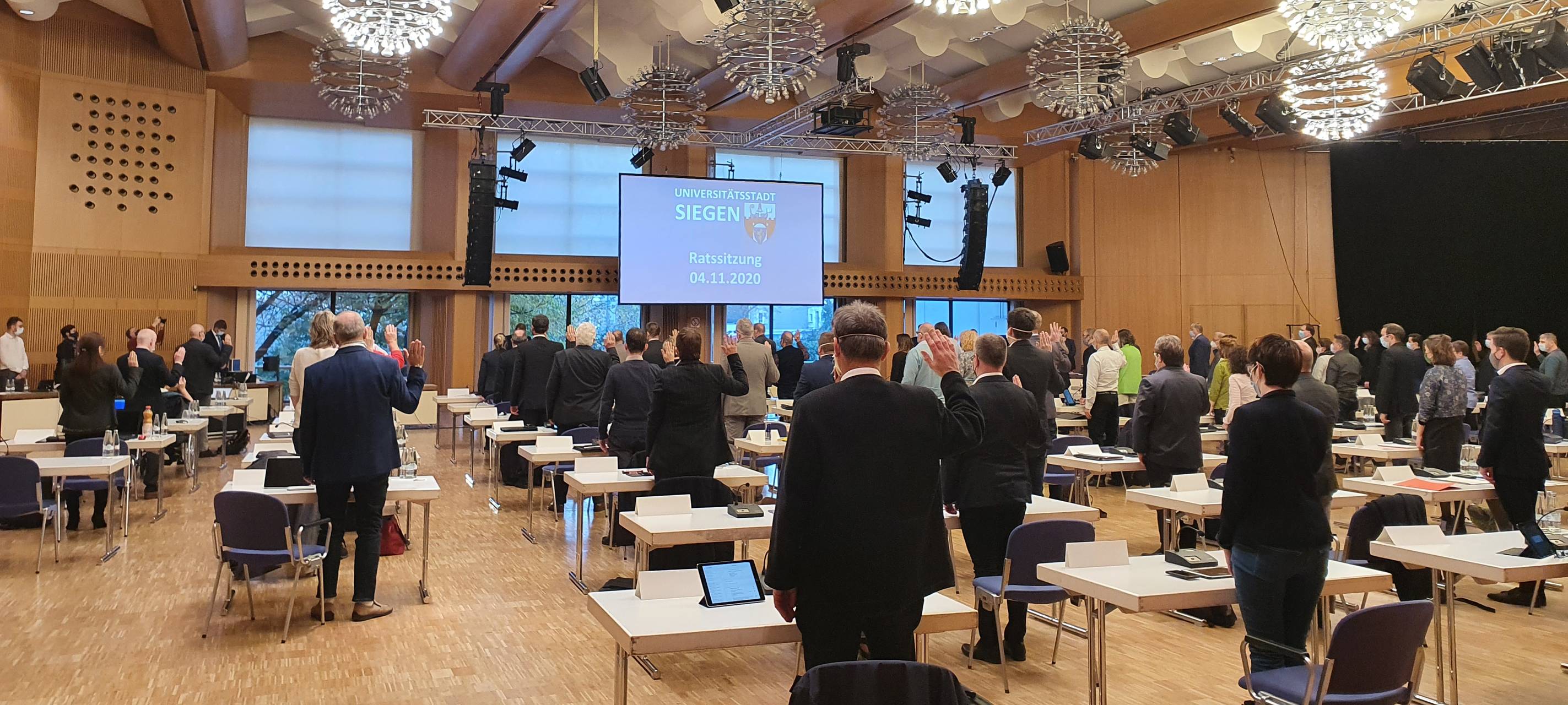 Siegener Rat konstituiert sich