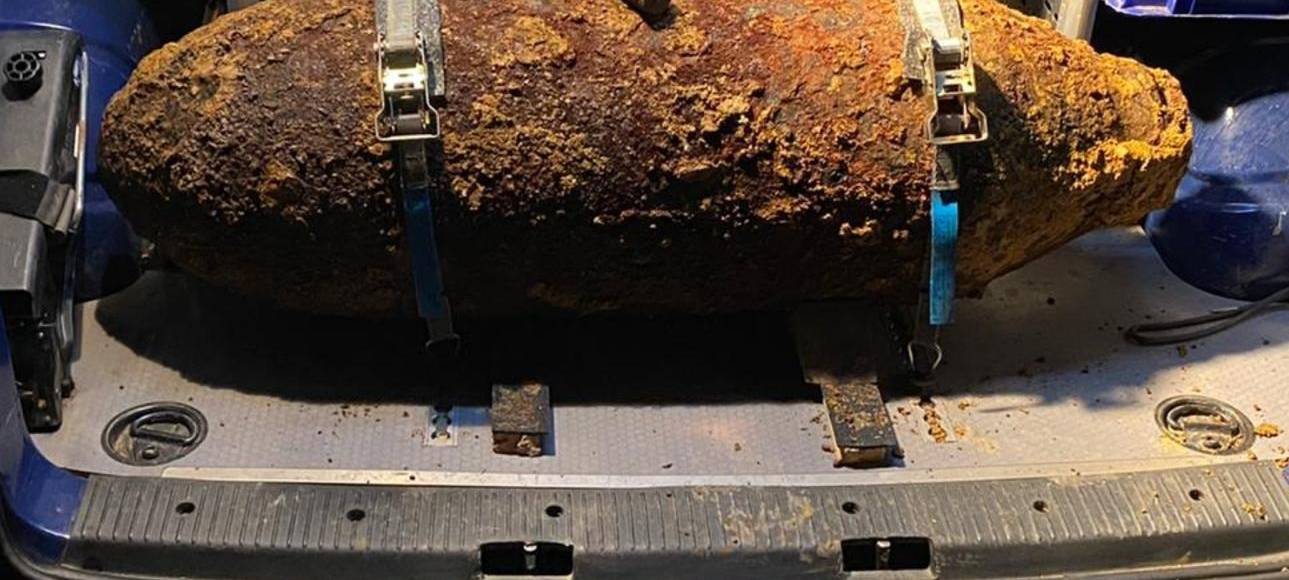 Blindgängerfund in Wilnsdorf