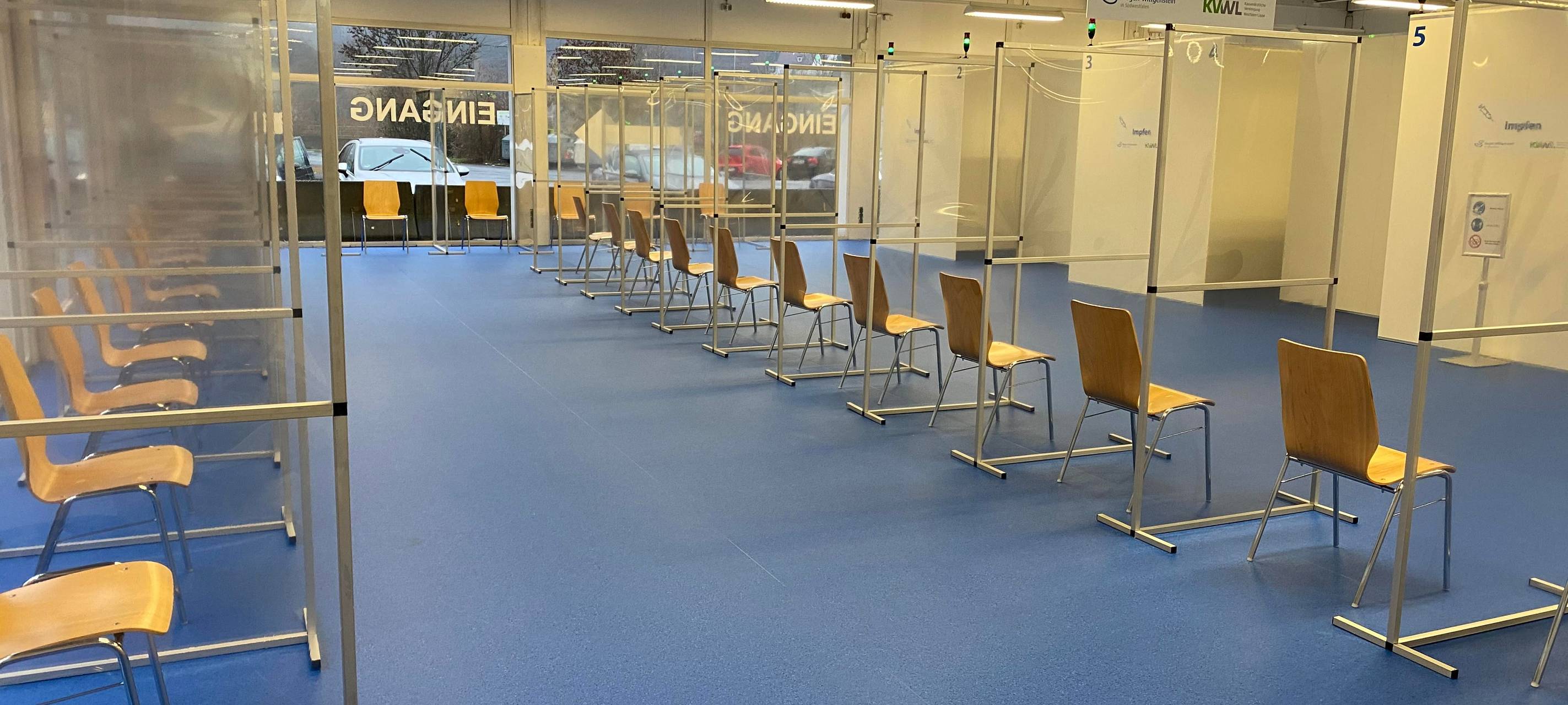 Impfzentrum in Siegen