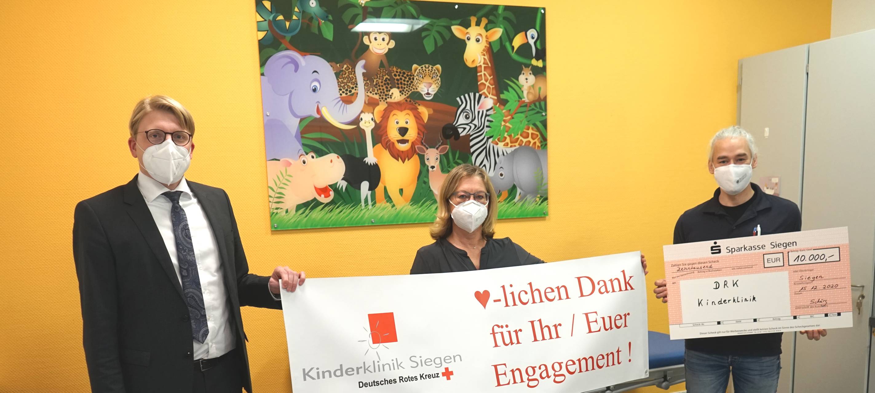 10.000 Euro für Siegener Kinderklinik