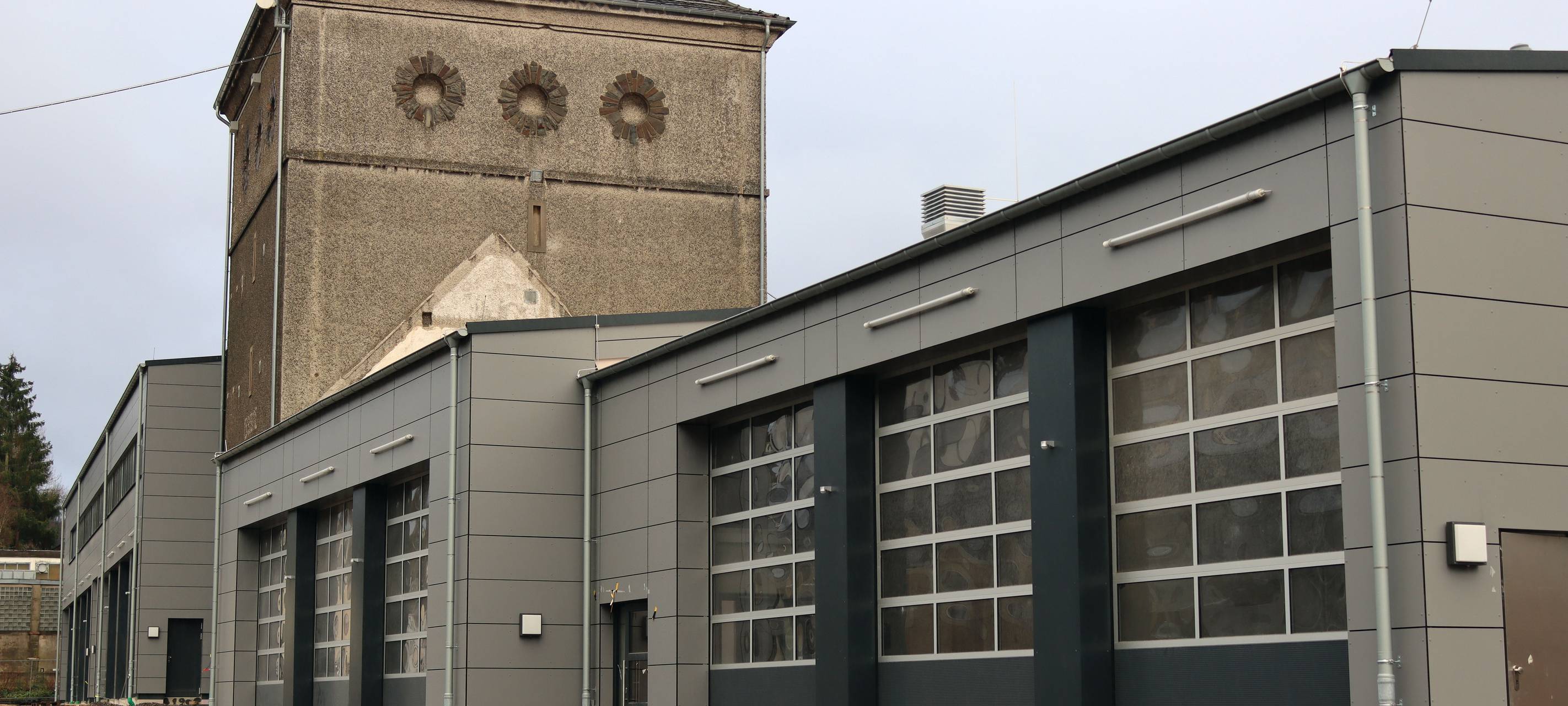 Der neue Baubetriebshof in Siegen ist fast fertig