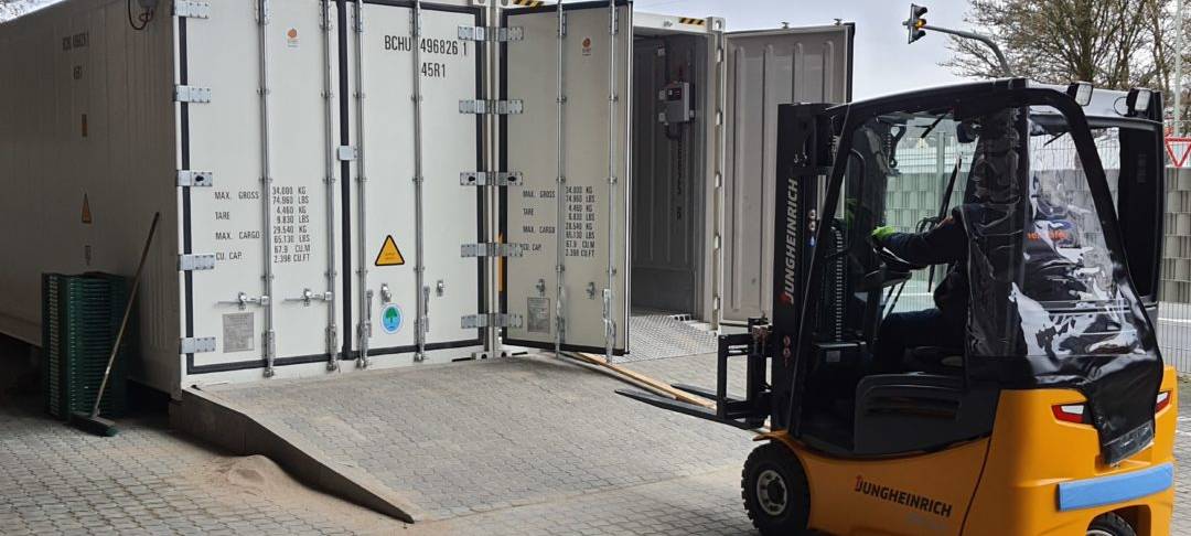 Tafel kann kann größere Mengen TK-Kost lagern