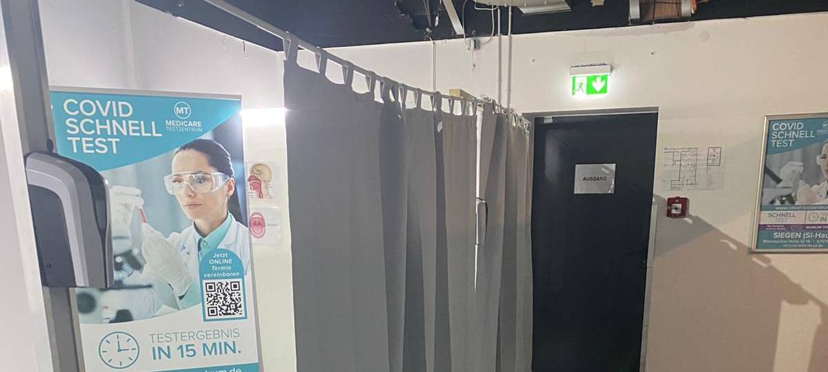 In Geisweid eröffnet heute ein Corona-Schnelltestzentrum