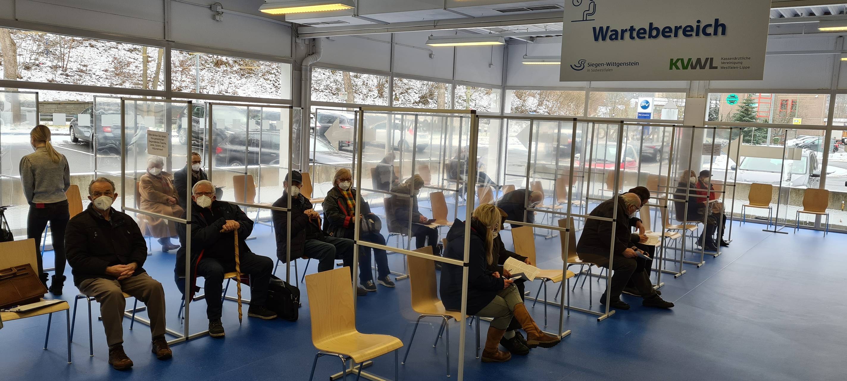 Termin für chronisch Kranke in Impfzentrum Siegen