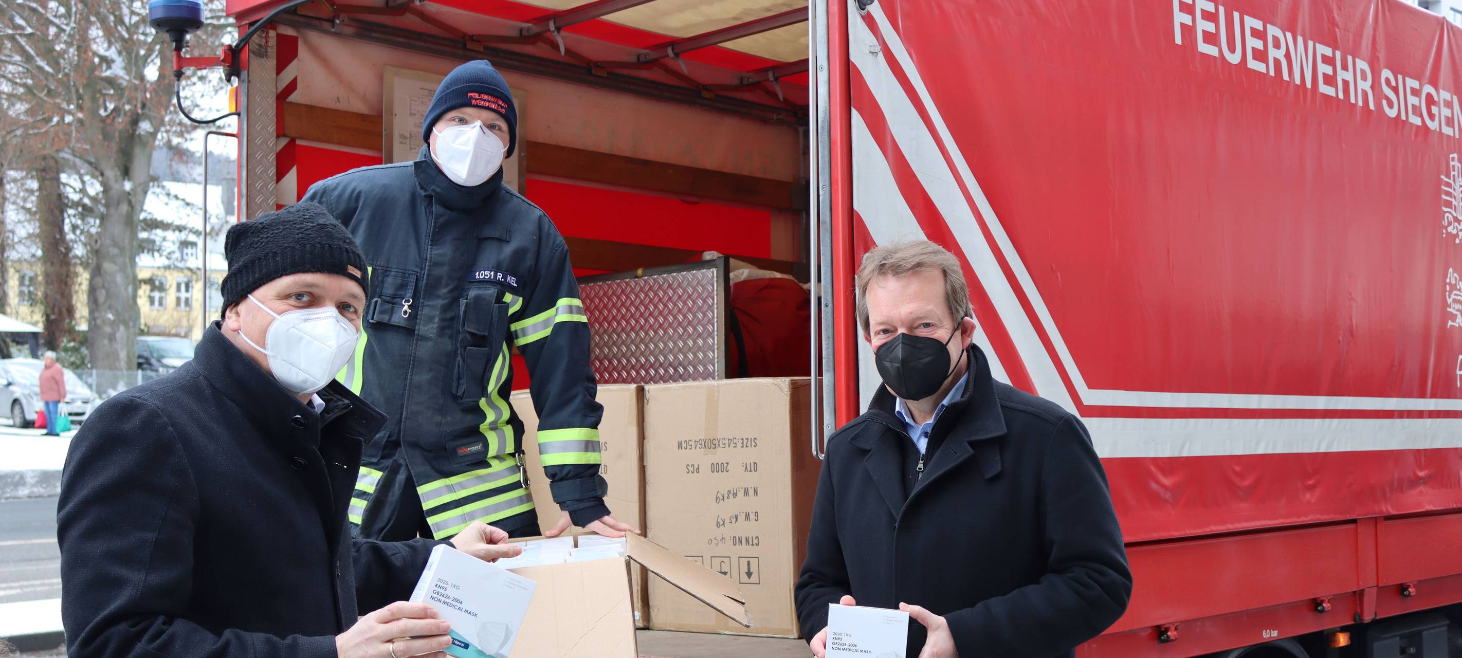 30.000 kostenlose Masken für Siegen
