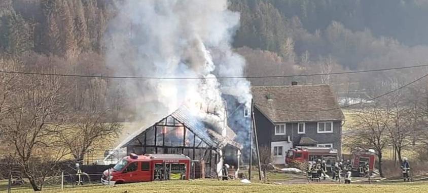 Großeinsatz in Elsoff