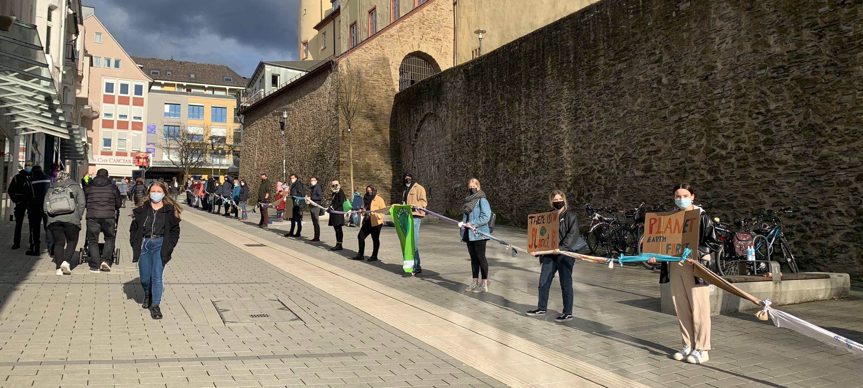 Fridays For Future demonstriert in Siegen
