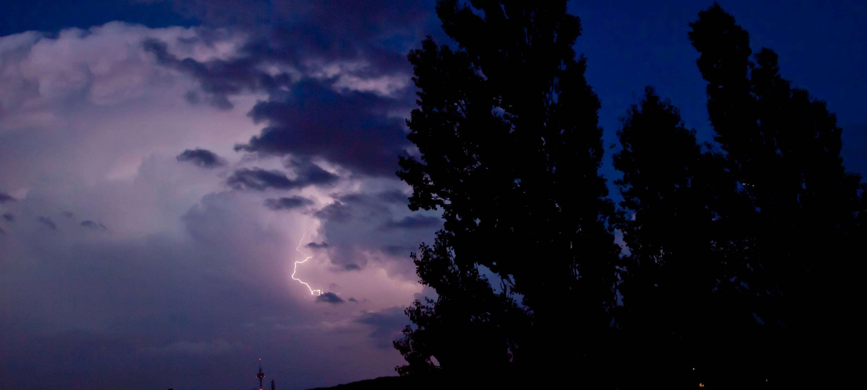 Unwetter: viele Einsätze für Feuerwehr und Polizei