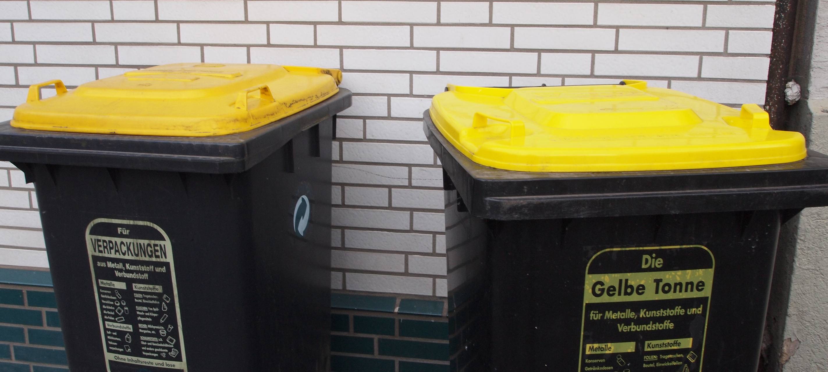 Ärger über volle Tonnen