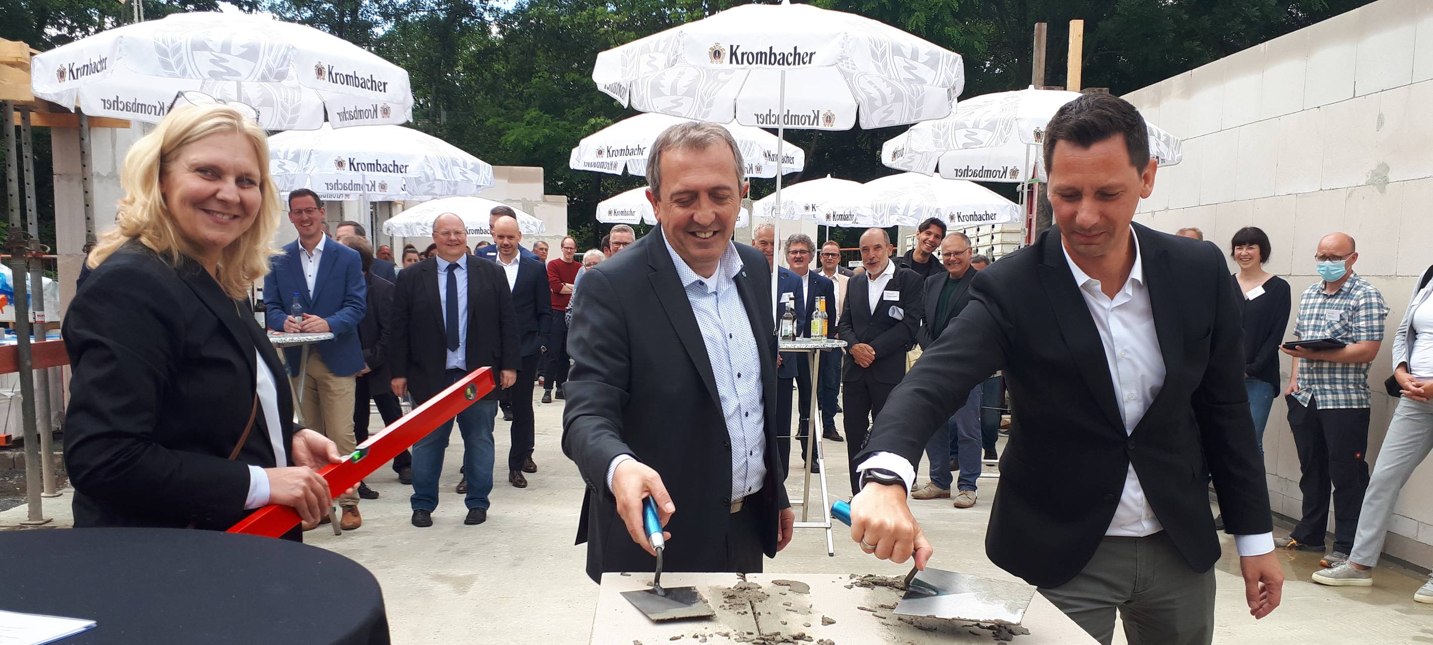 Feierliche Grundsteinlegung