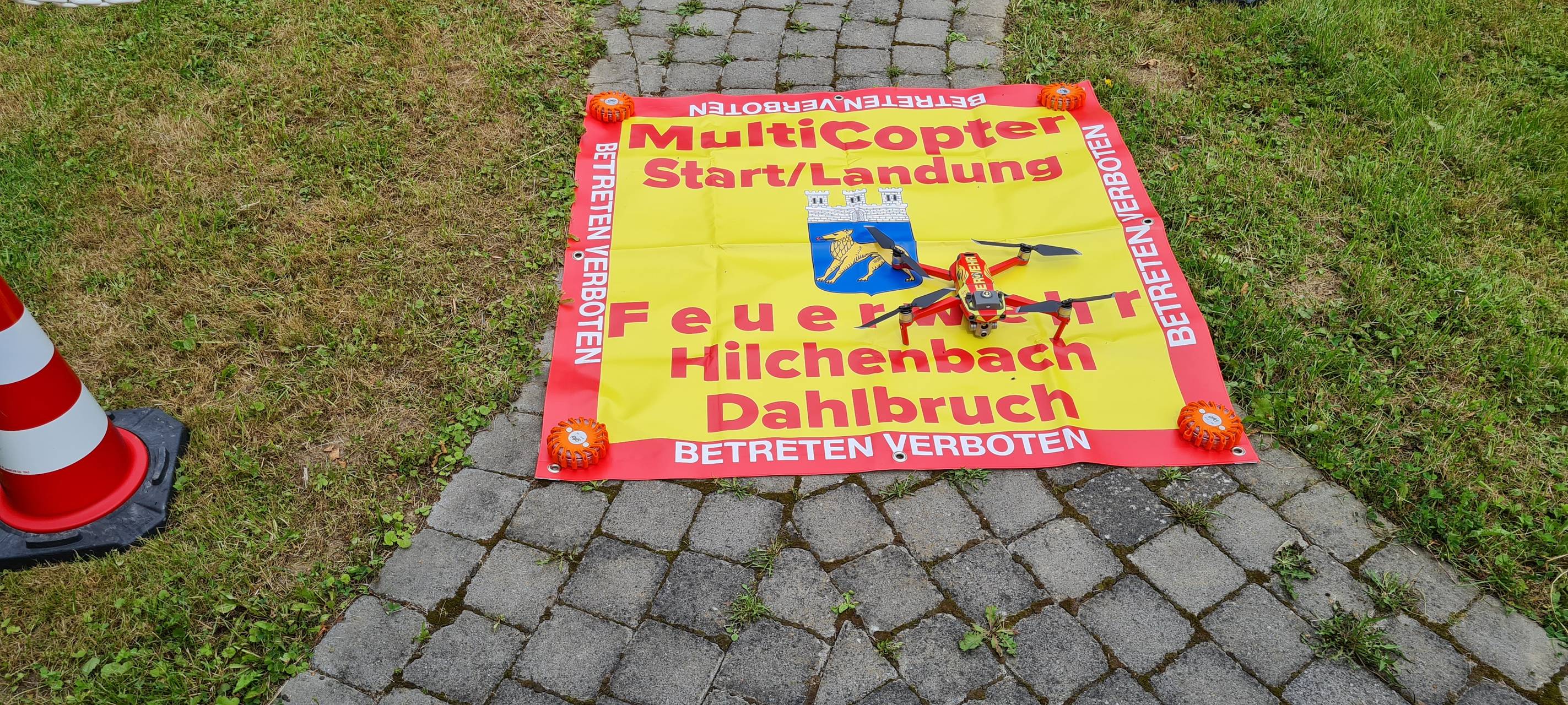 Neue Drohne für die Feuerwehr