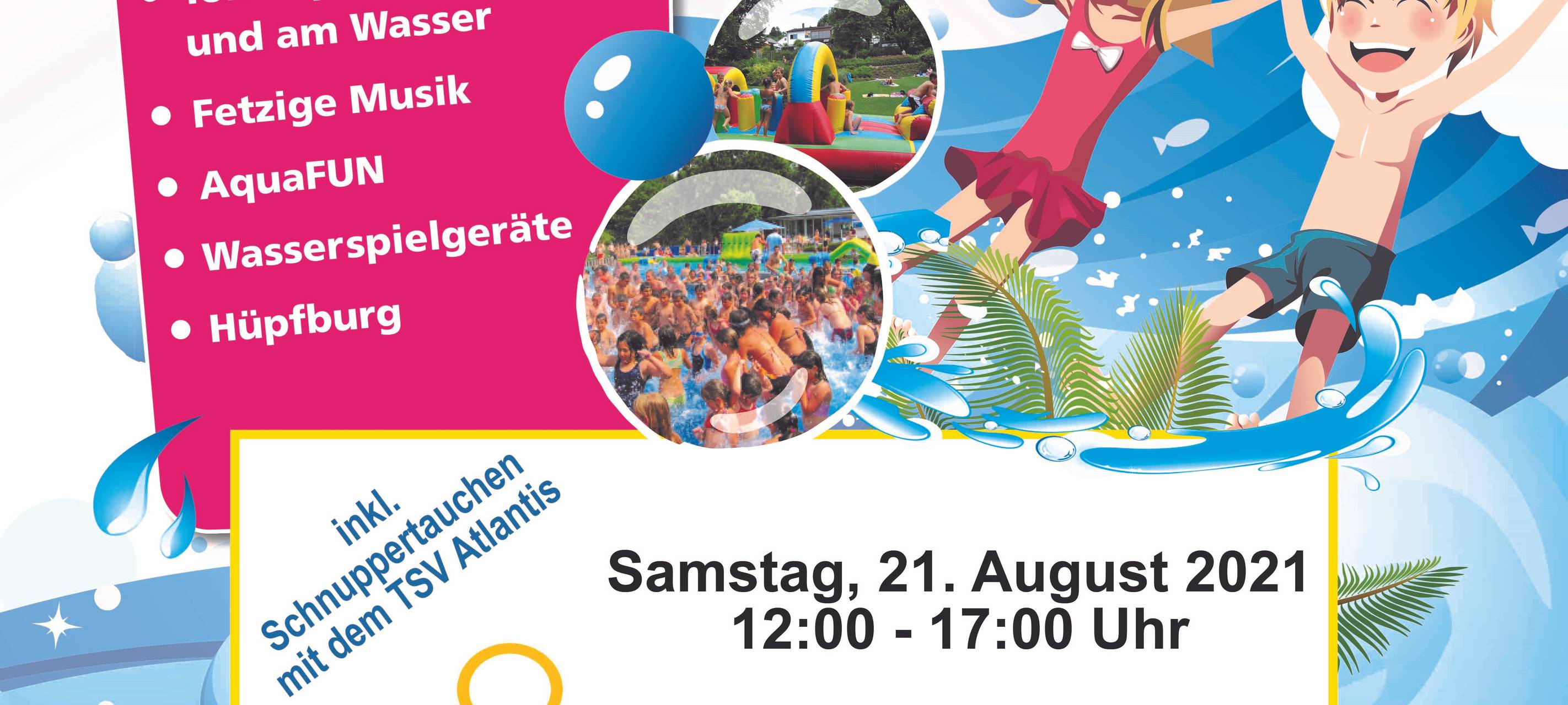 Neunkirchener Freibadfest lockt mit Spiel & Spaß