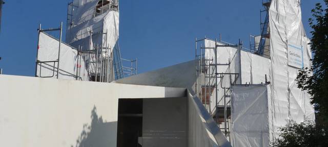 Schäden an den Türmen