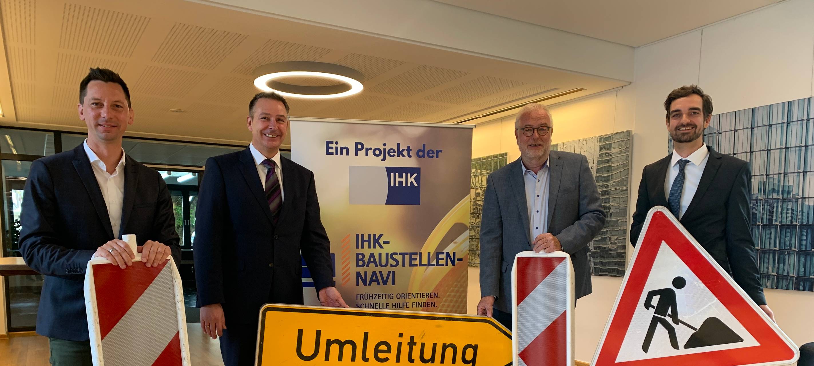 Baustellen-Navi der IHK Siegen zeigt aktuelle und geplante Baustellen