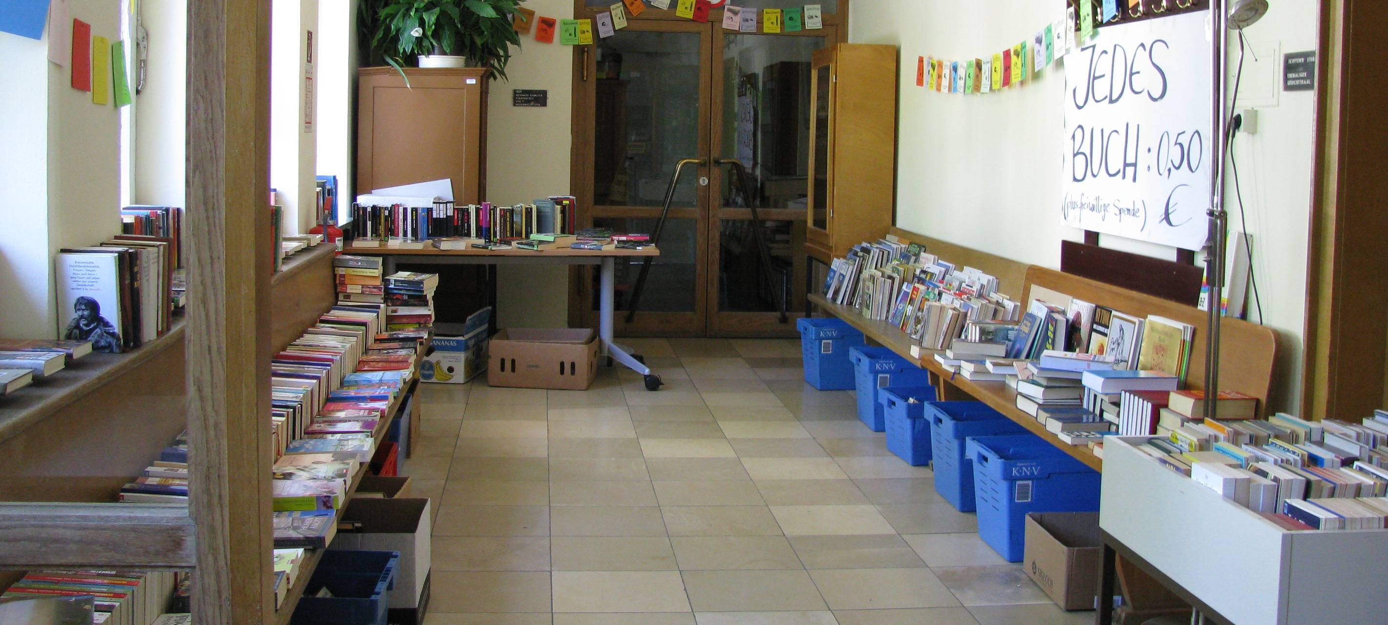 Bücherflohmarkt in Hilchenbach startet