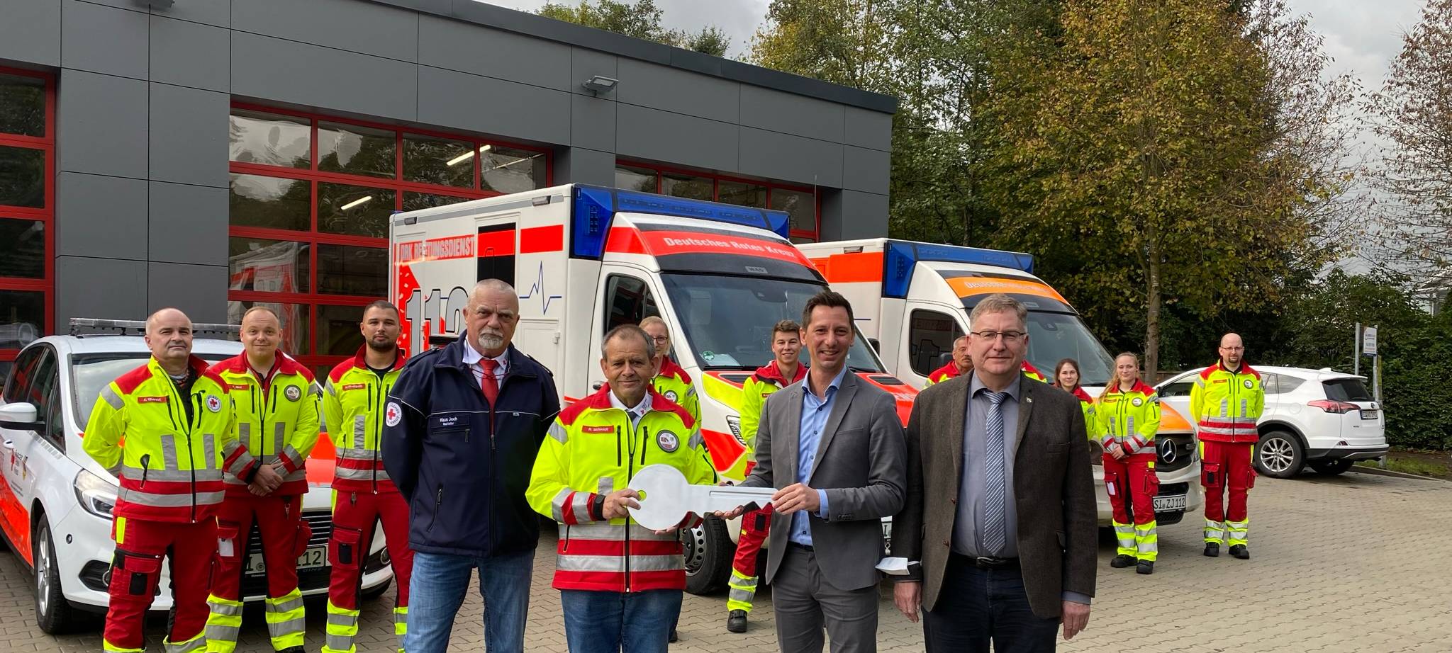 Neue Rettungswache in Deuz offiziell in Betrieb genommen