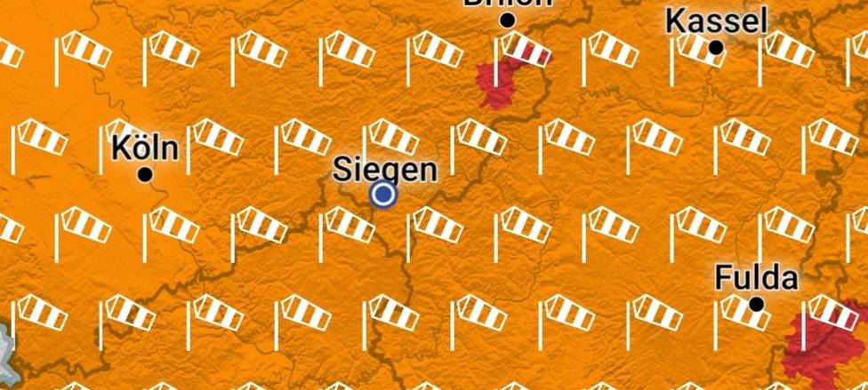 Deutscher Wetterdienst warnt