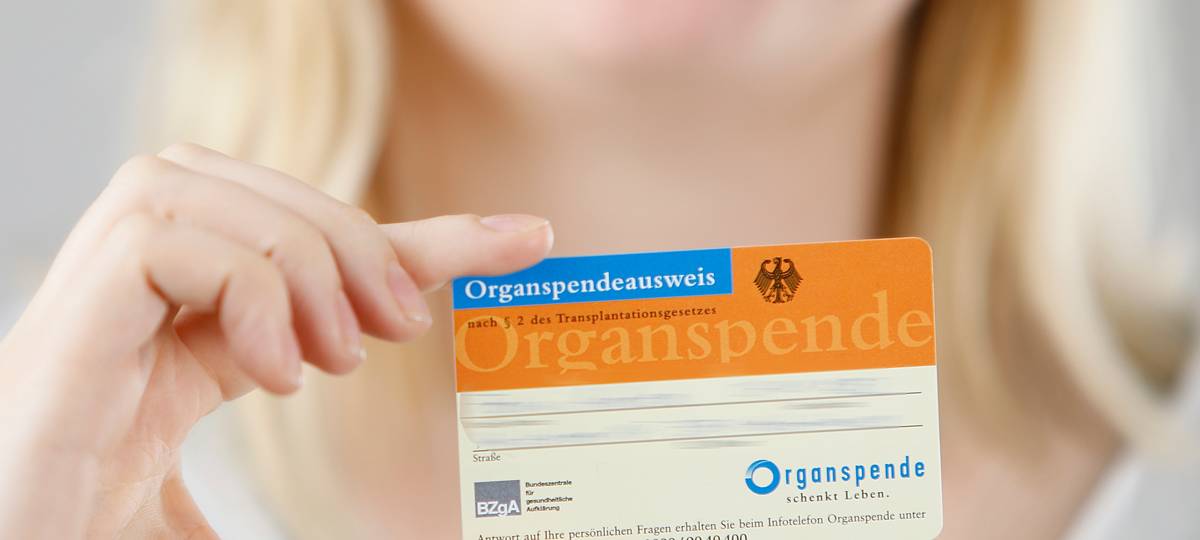 Habt ihr schon einen Organspendeausweis?