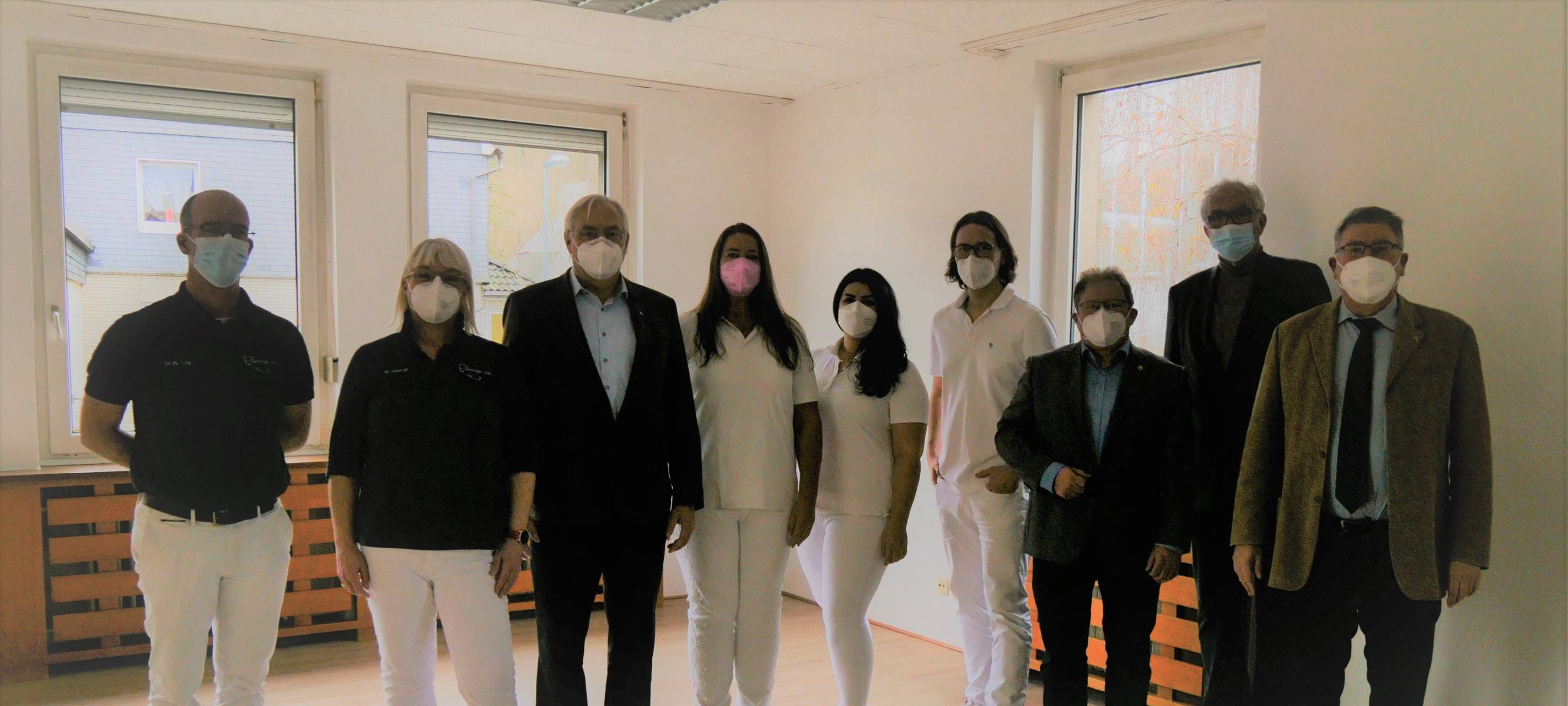 Impfstation in Netphen