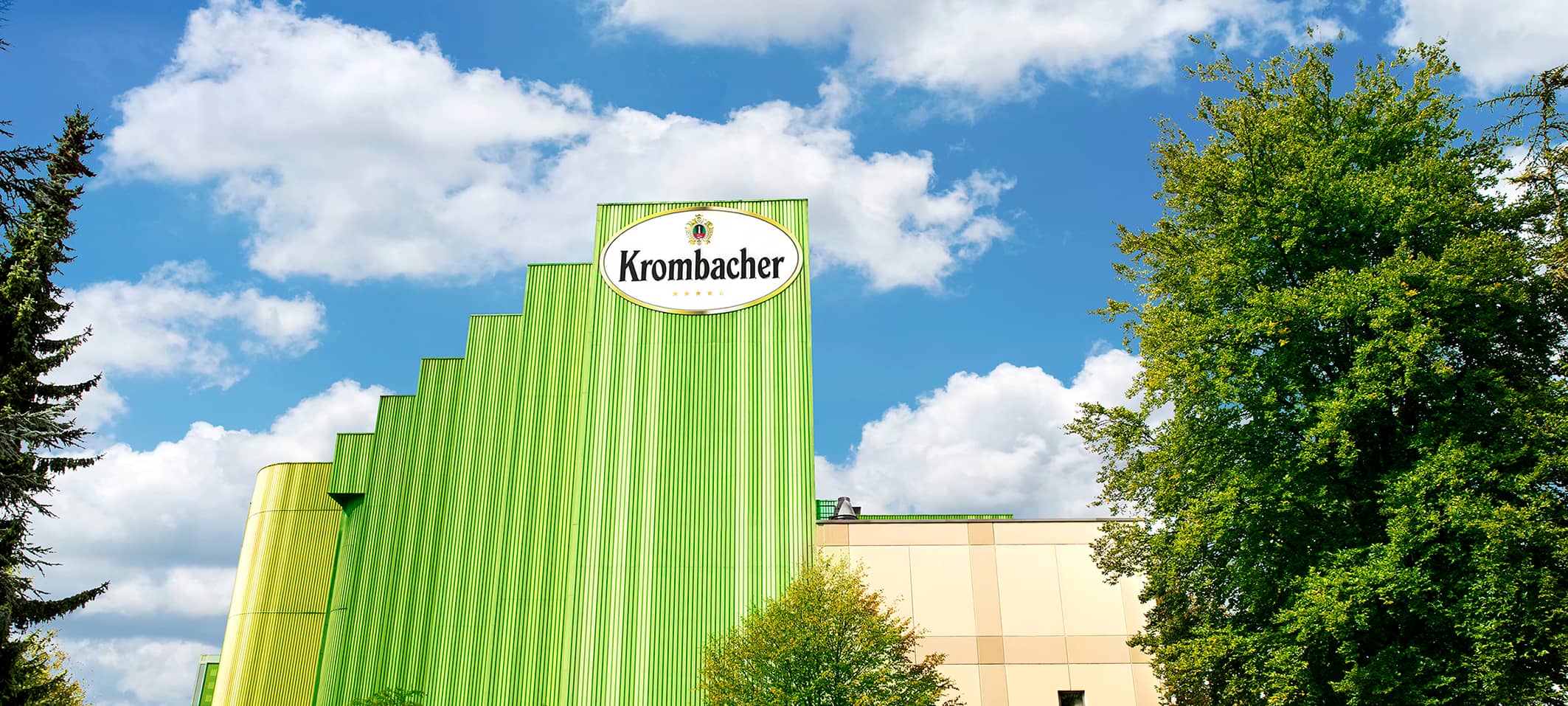 Krombacher setzt auf die Schiene