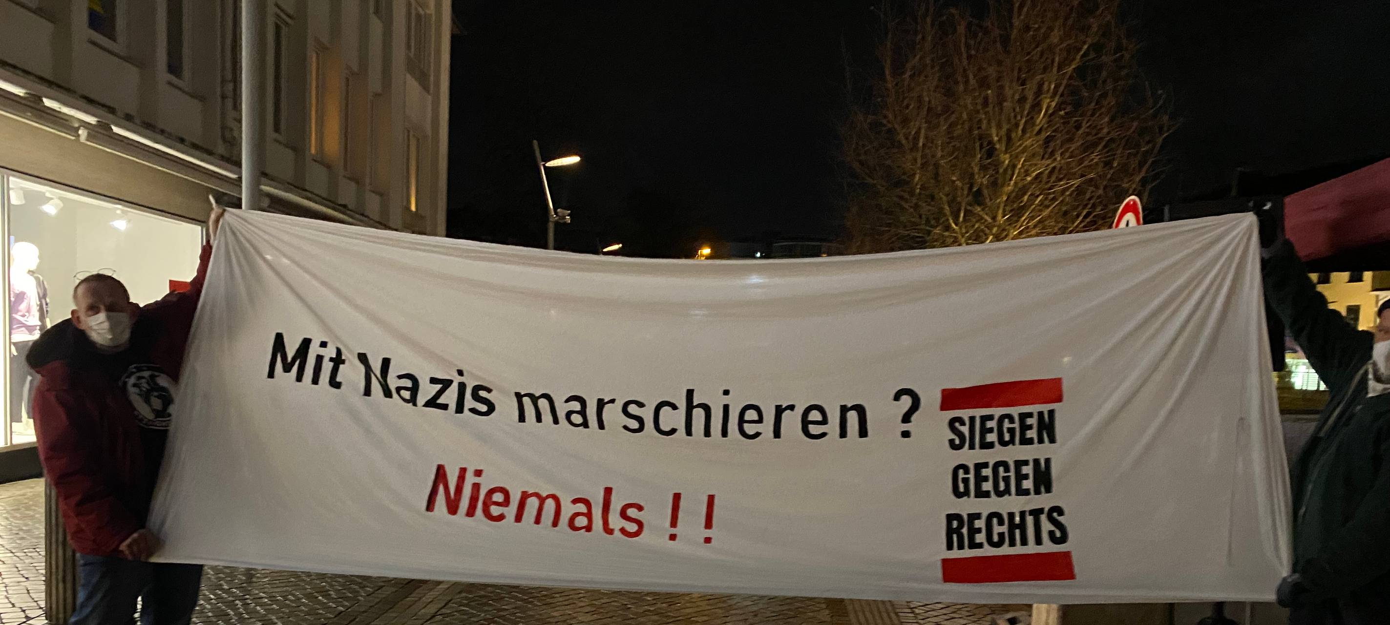 Aufruf zur Demo „gegen Verschwörungstheorien und Rechtsextremismus“