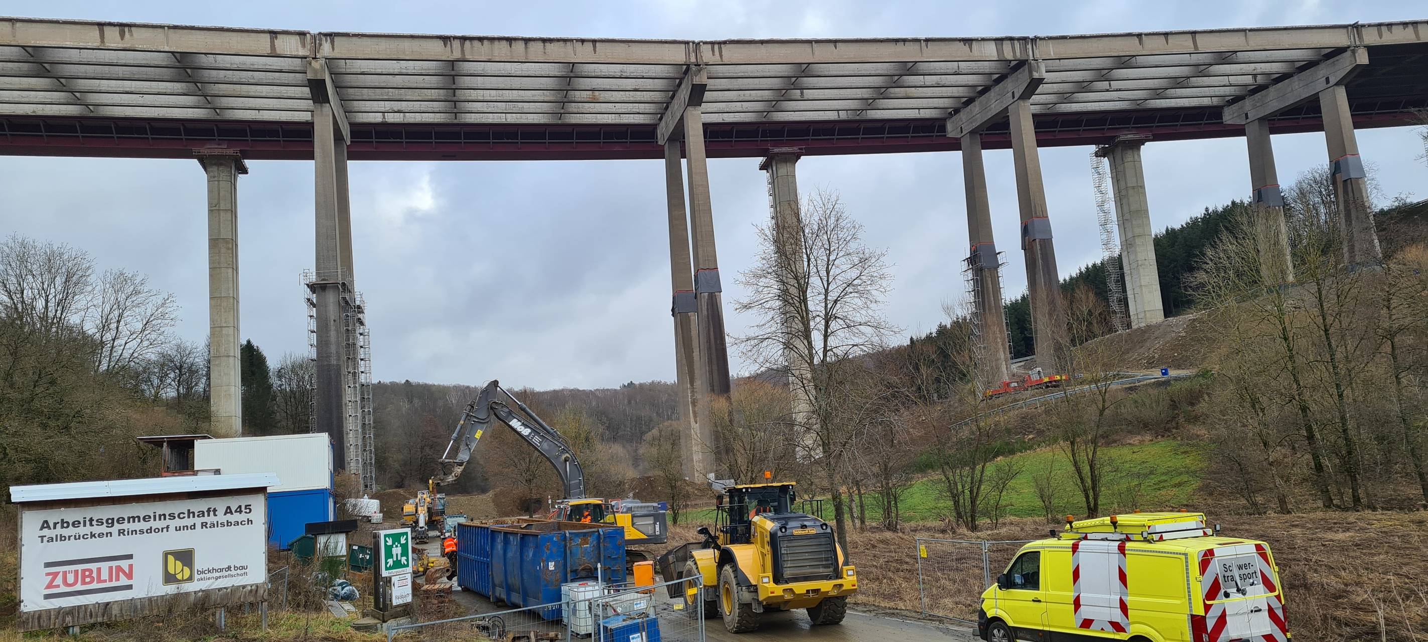 Sechsspuriger Ausbau A 45