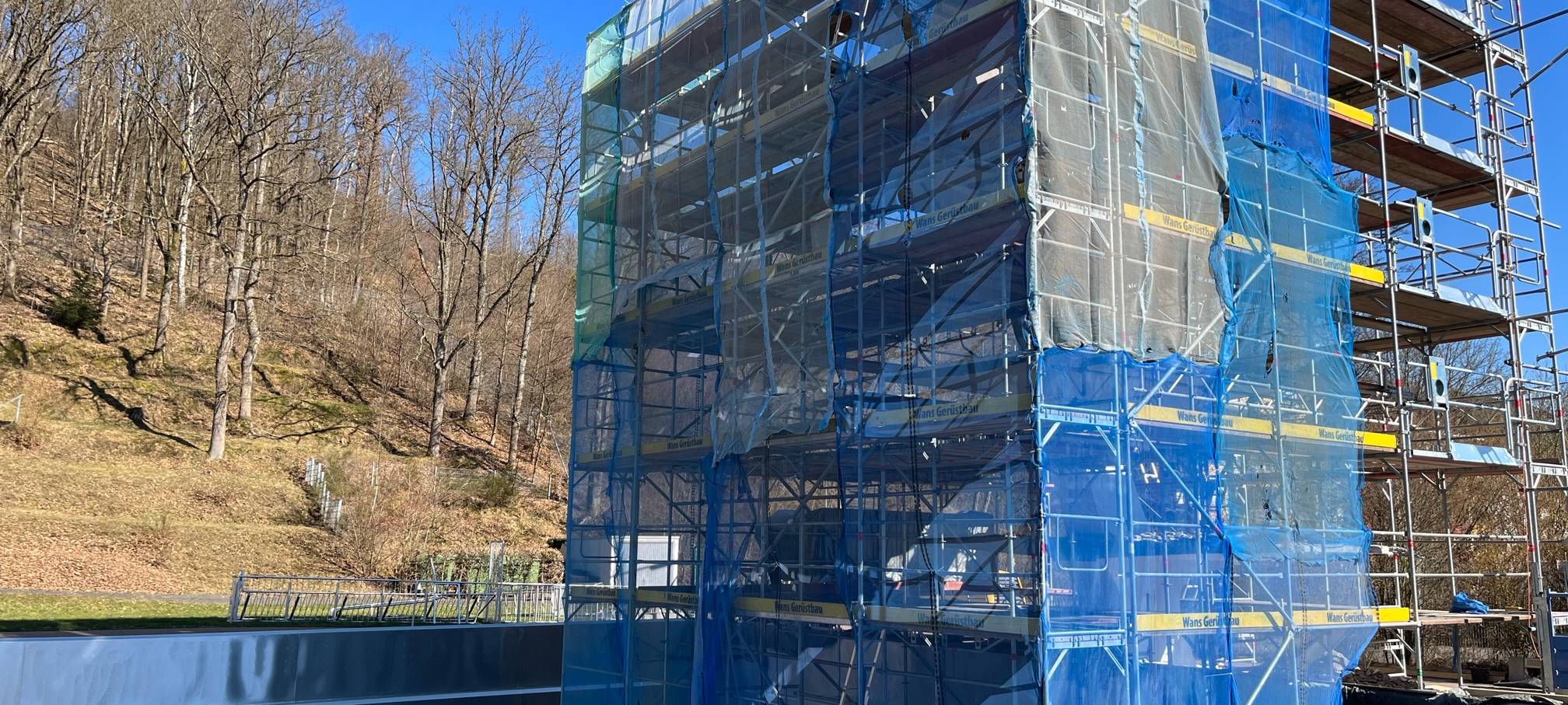 Sprungturm in Geisweid wird saniert