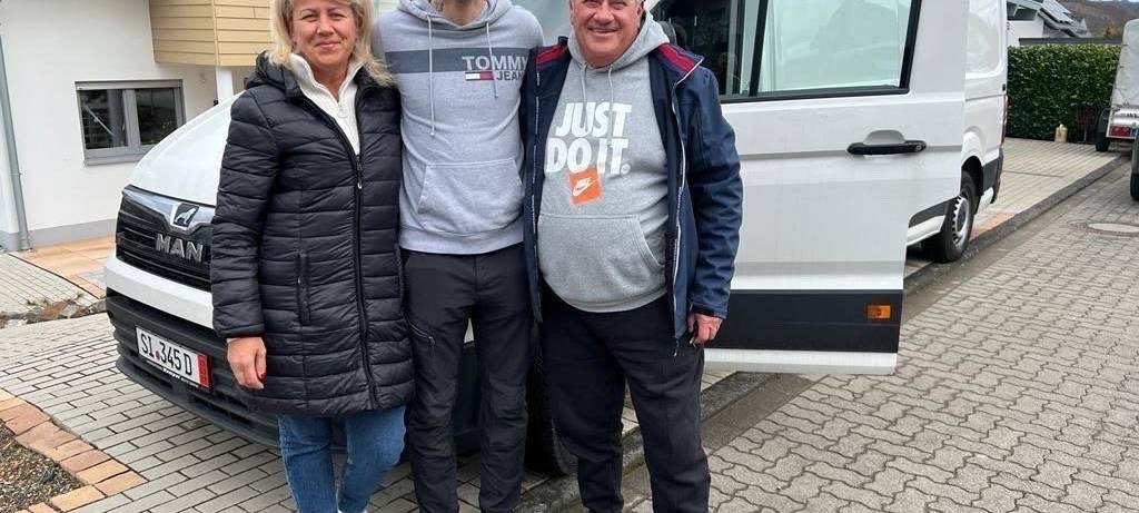 Juriy Dulenchuk organisiert Hilfstransporte aus Salchendorf