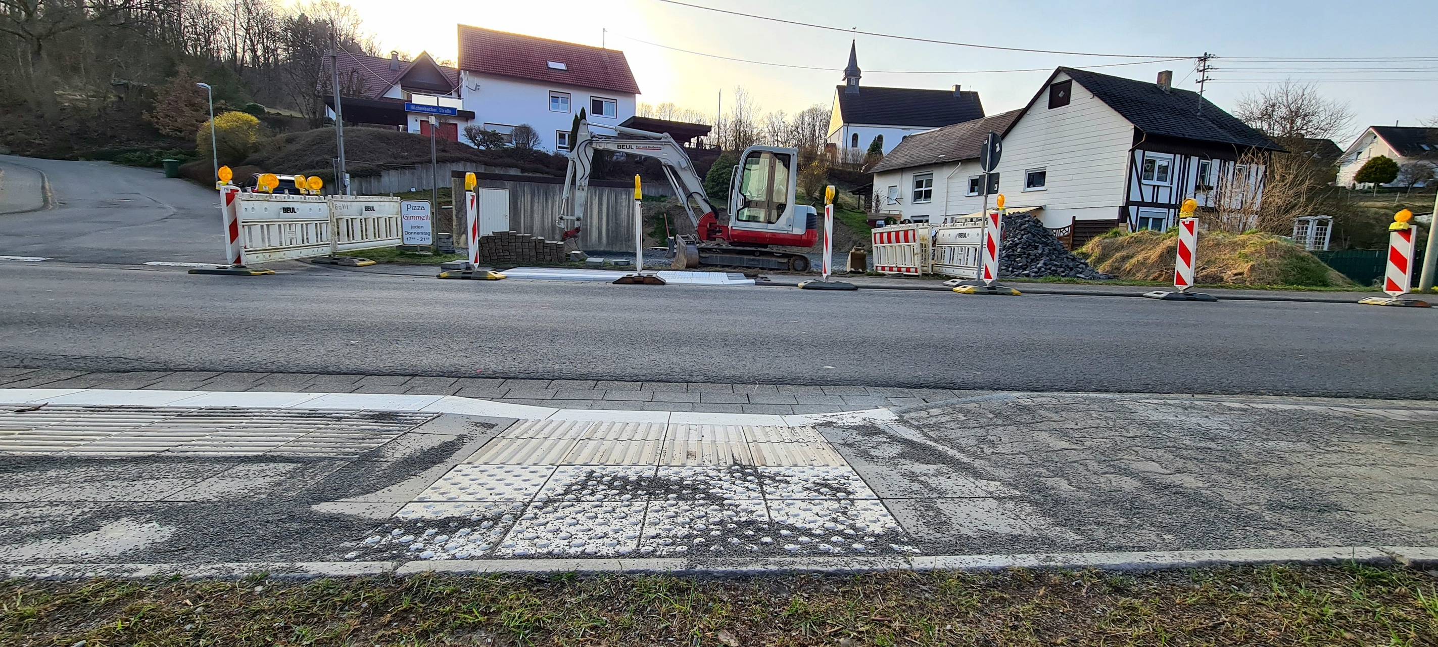 Bauarbeiten haben begonnen