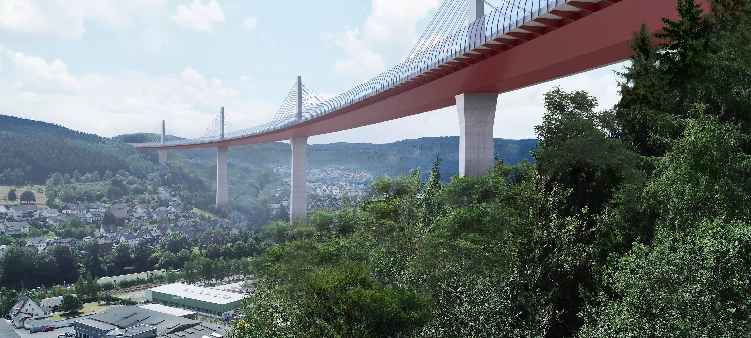 Siegtalbrücke an der A 45