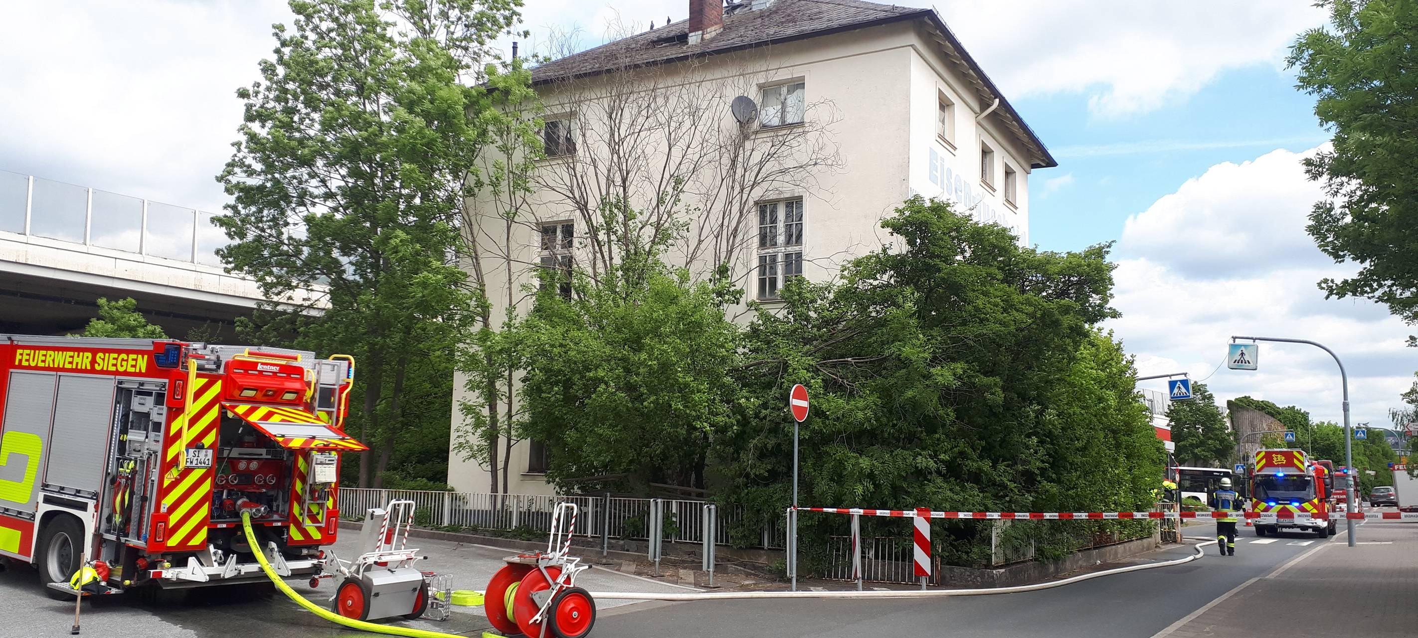 Feuer in Siegen