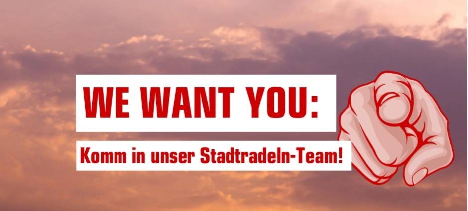 Komm in unser Stadtradeln-Team!
