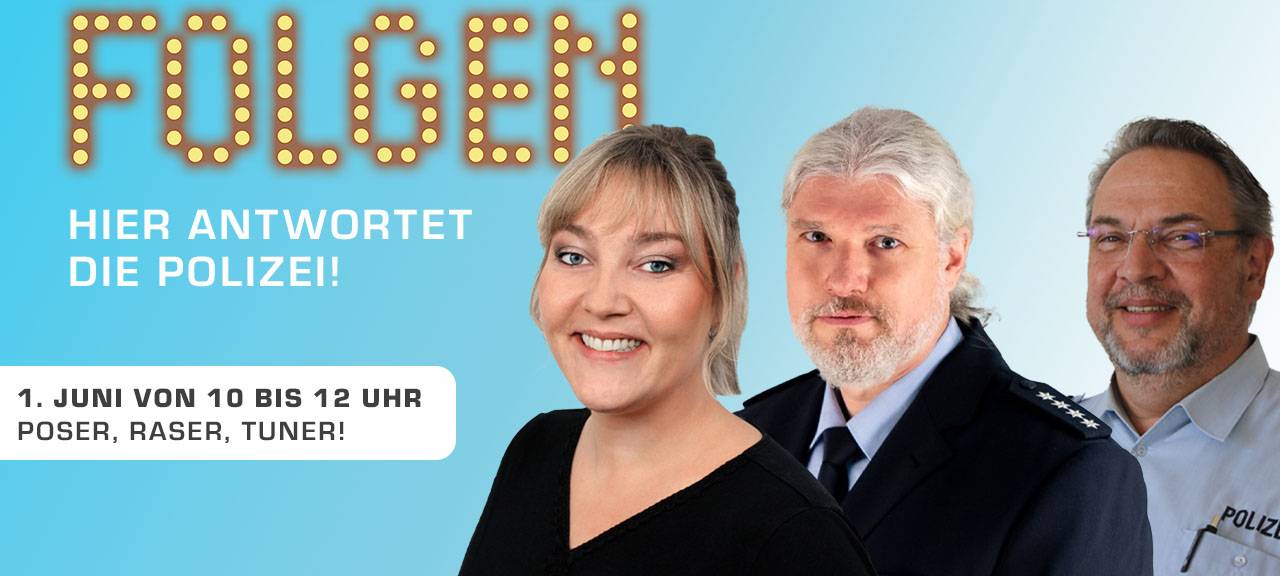 BITTE FOLGEN - die Polizei-Sprechstunde