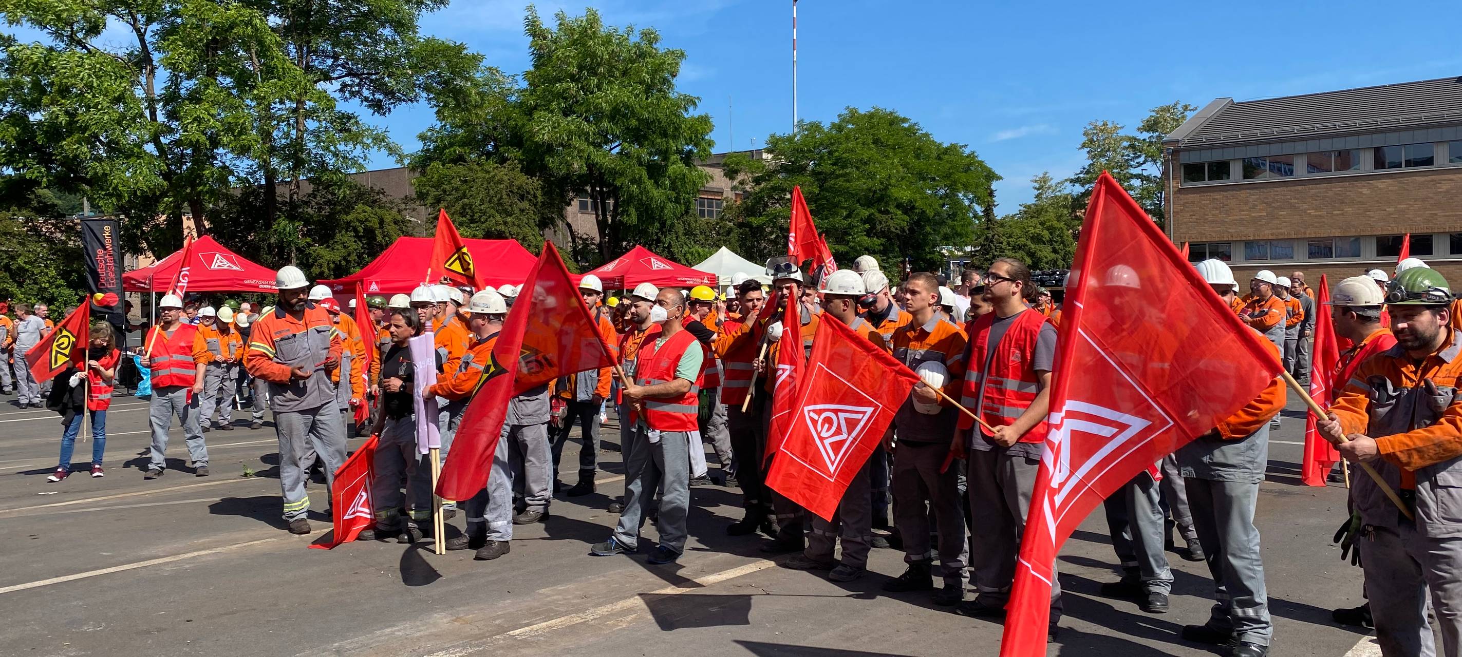 Tarifstreit der Eisen- und Stahlindustrie