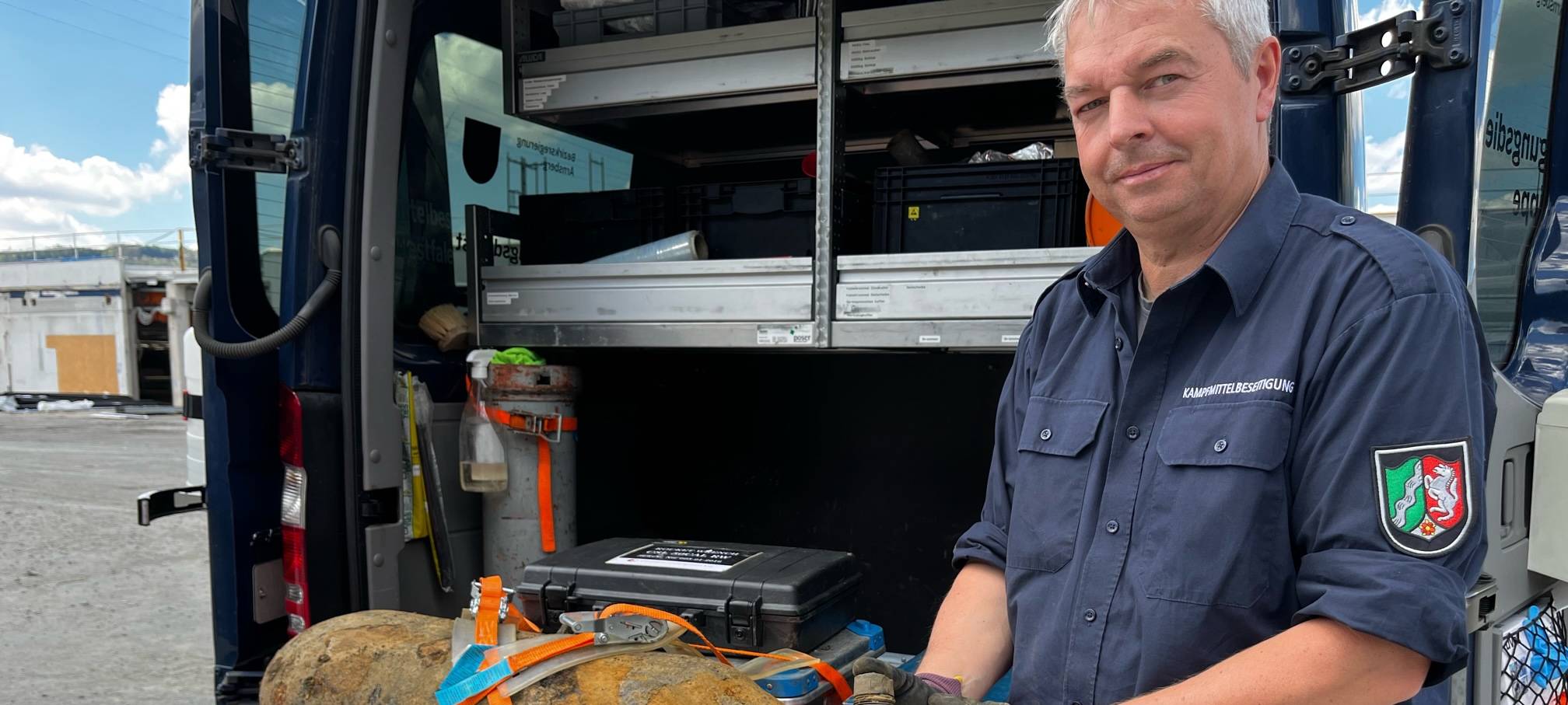 Fünf-Zentner-Bombe in Siegen gefunden