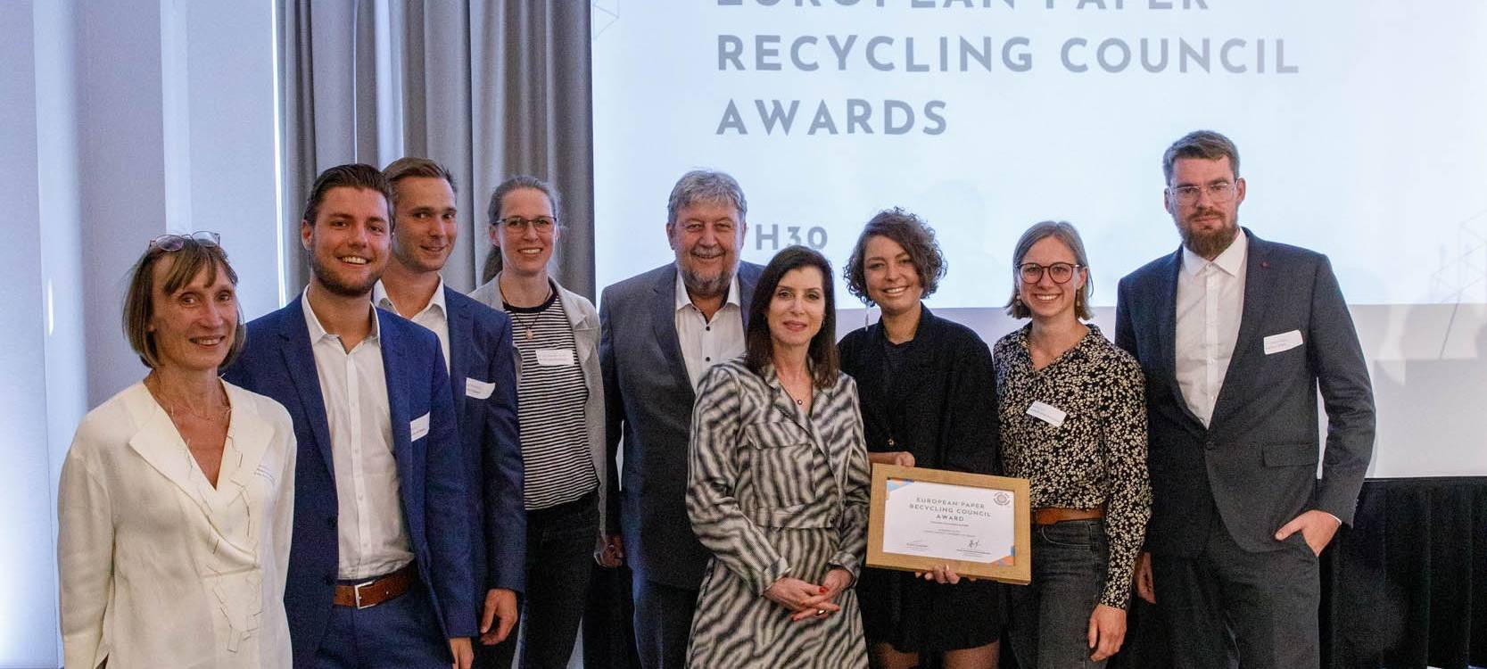Papierrecycling-Forschung ausgezeichnet