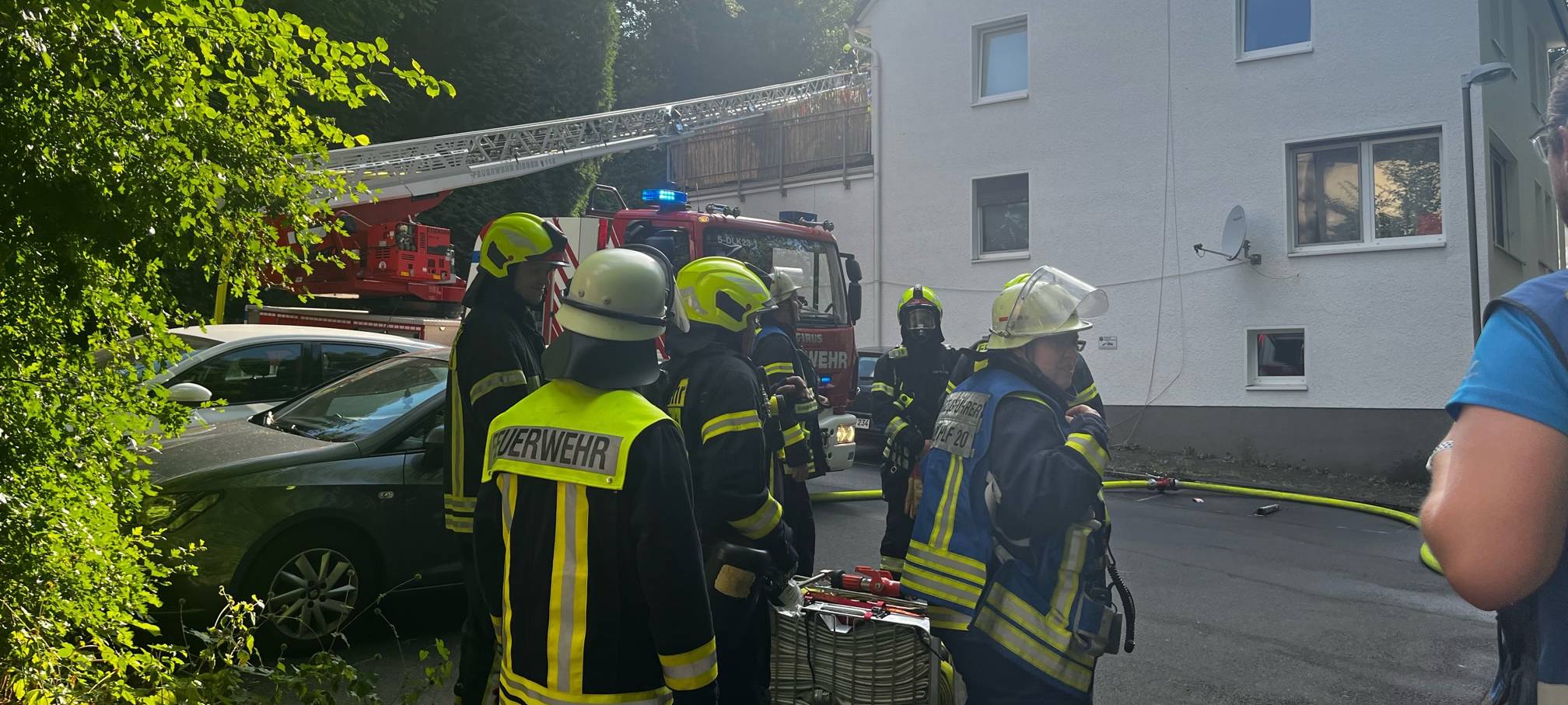 Gleich zwei Feuerwehreinsätze in Siegen