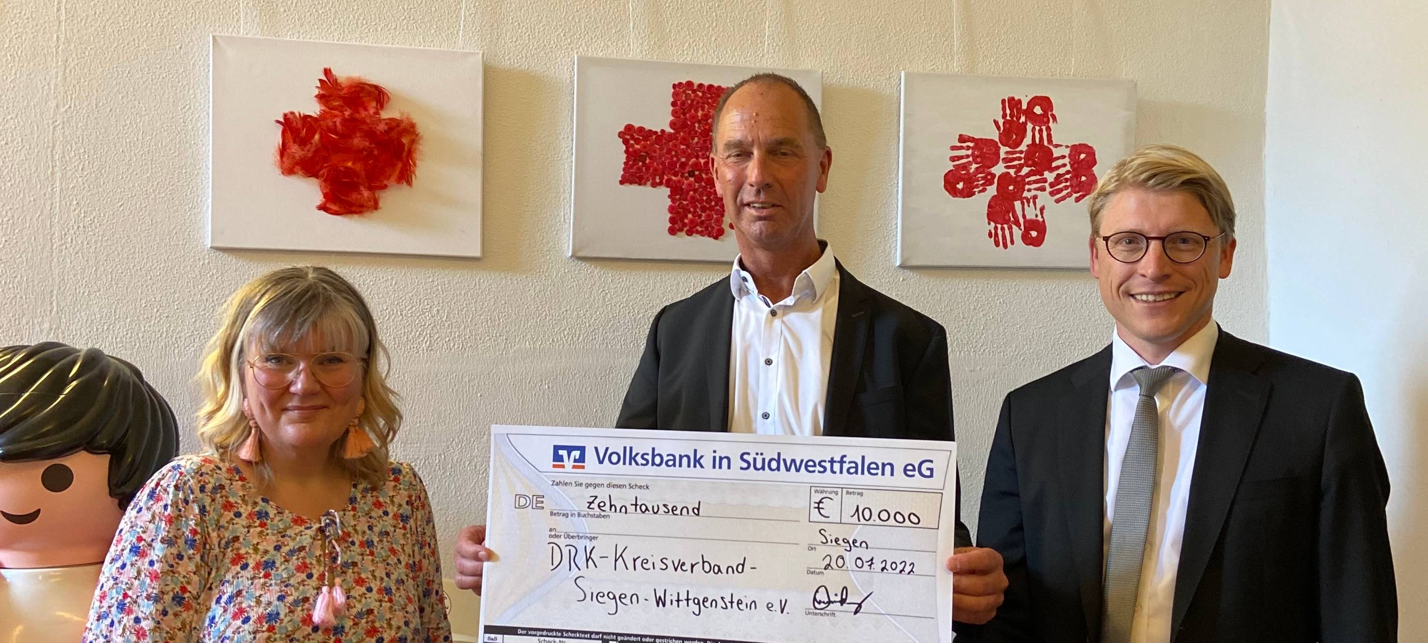 Freude beim DRK in Siegen