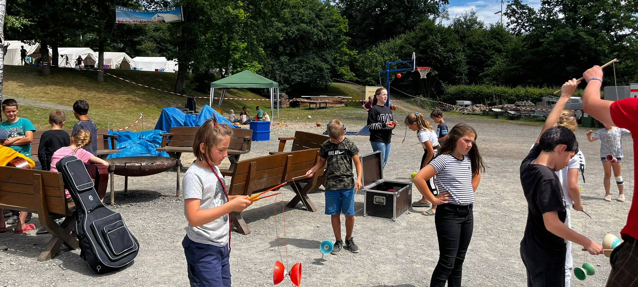DRK-Zeltlager in Wenden-Elben
