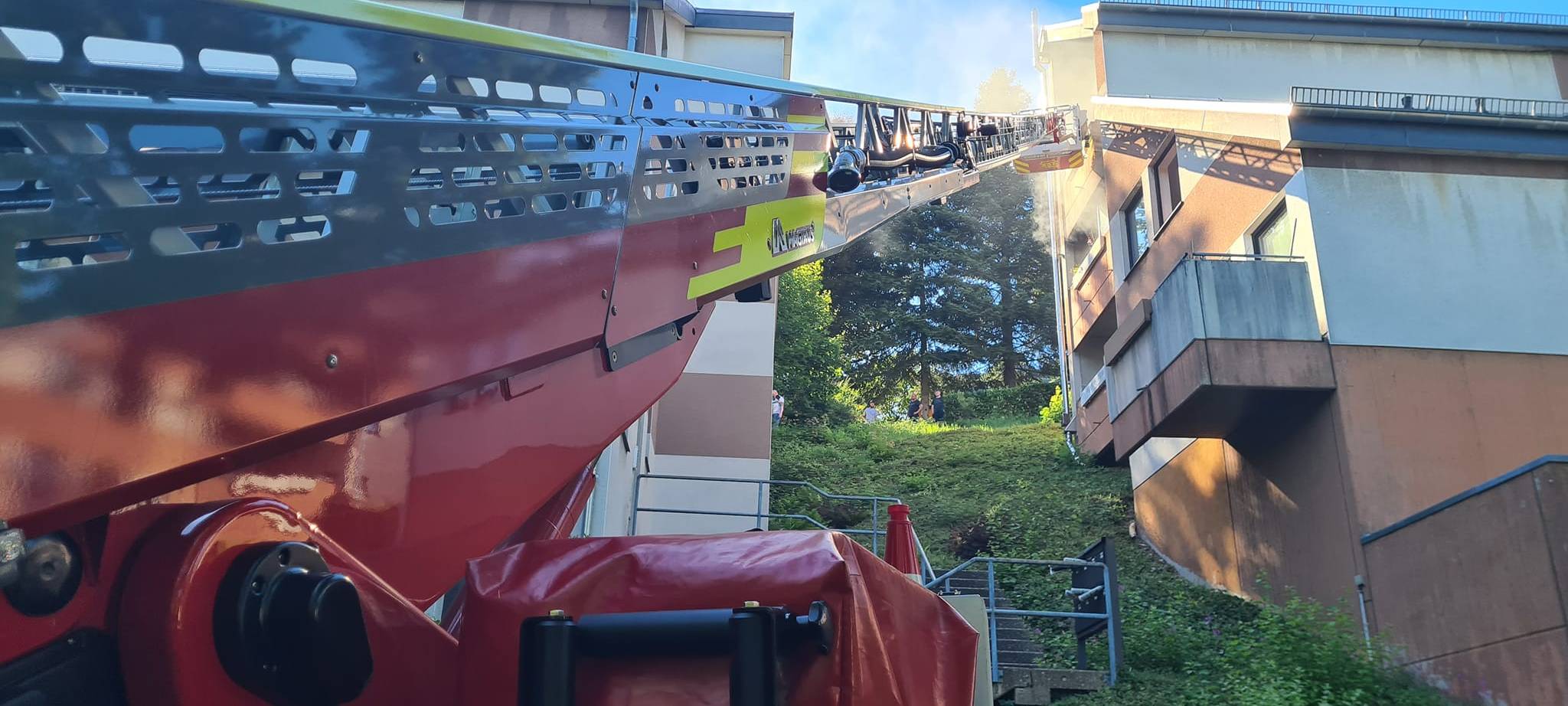 Feuerwehreinsatz in Geisweid