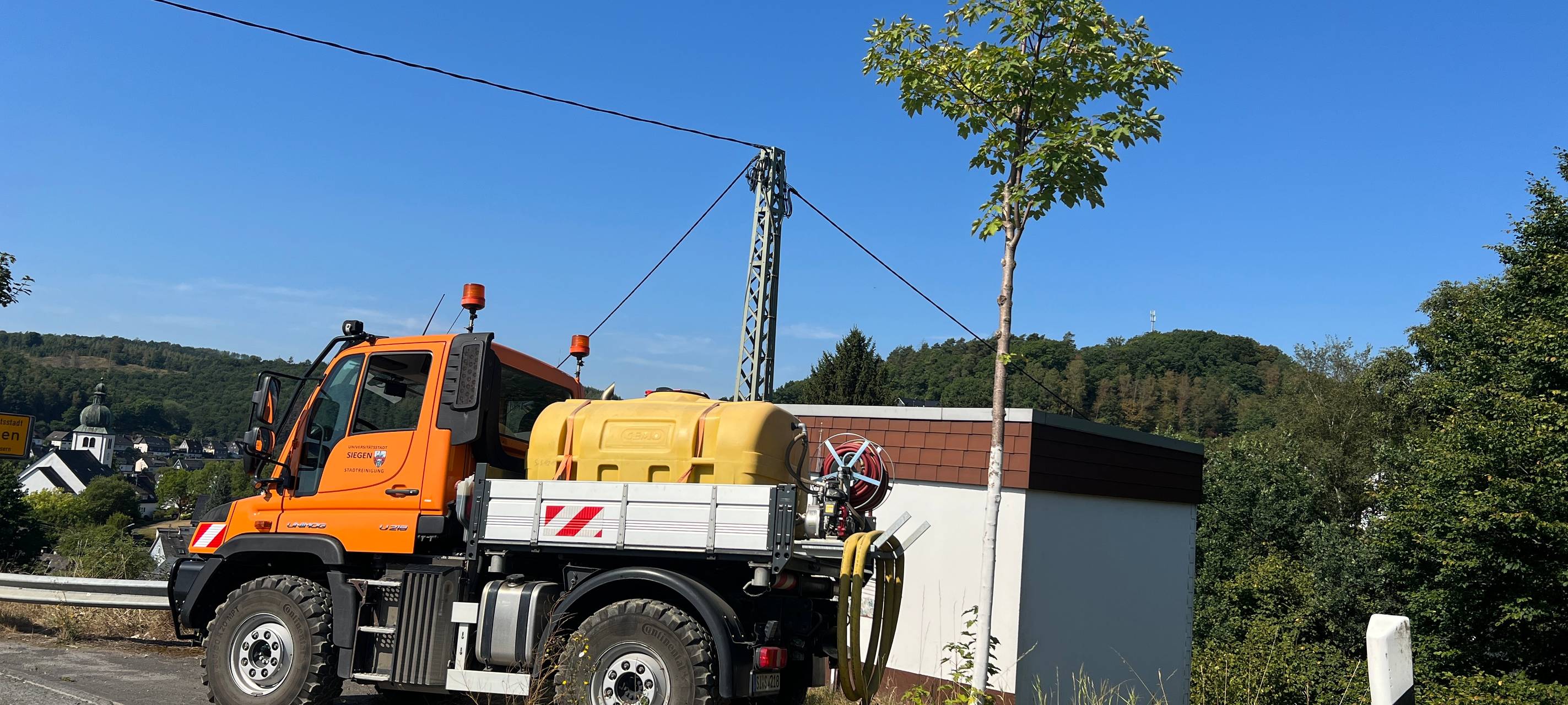 Stadt Siegen und Autobahn GmbH wollen Wasser sparen