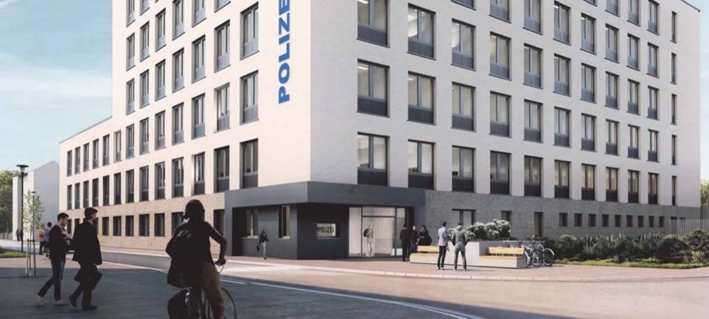 Polizei-Neubau in Geisweid