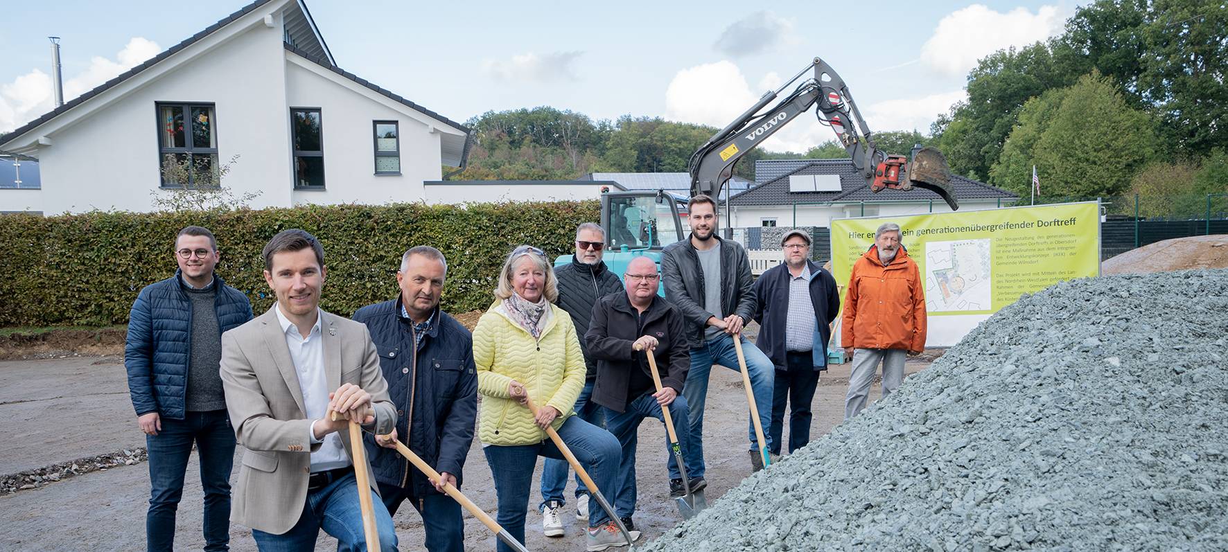 Neuer Dorftreff für Obersdorf