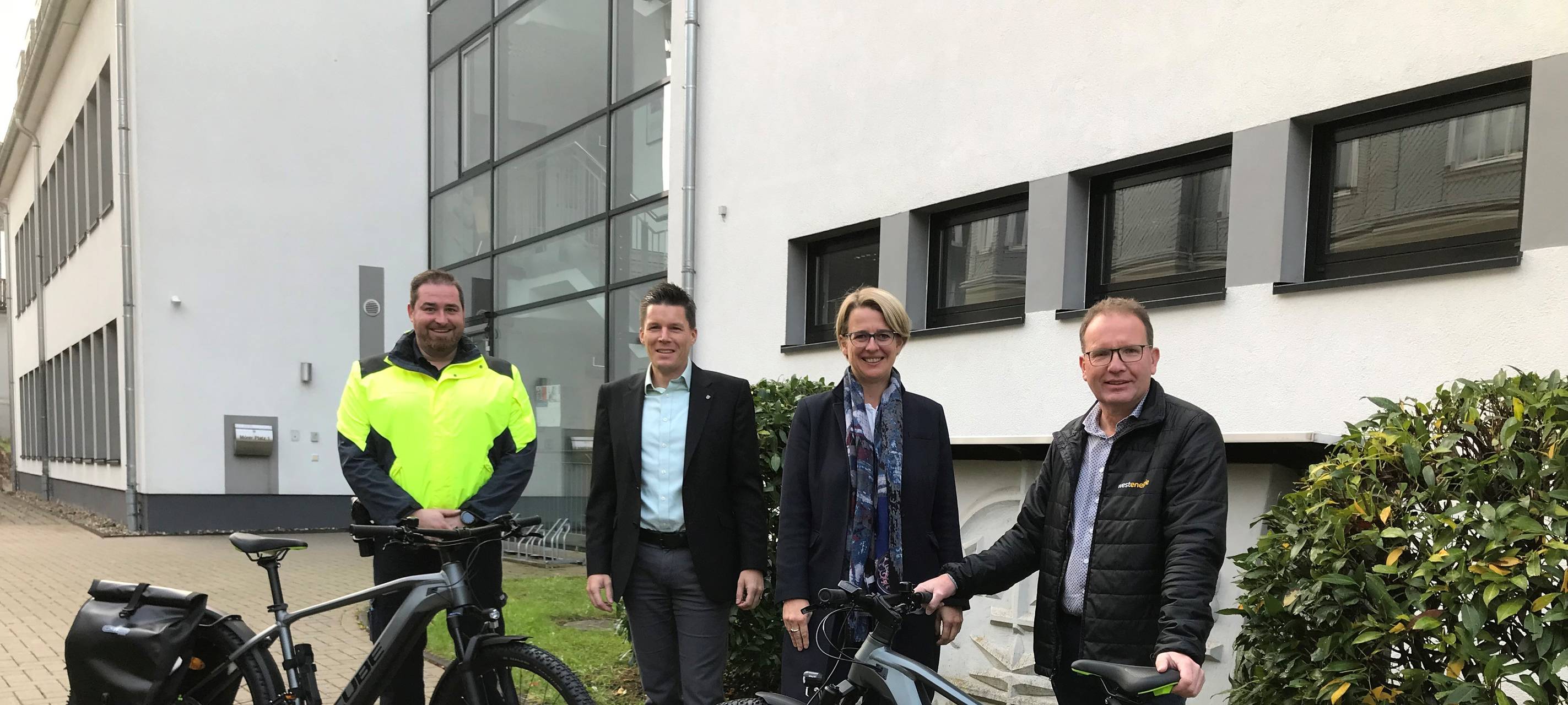 Stadtverwaltung Freudenberg hat jetzt E-Bikes