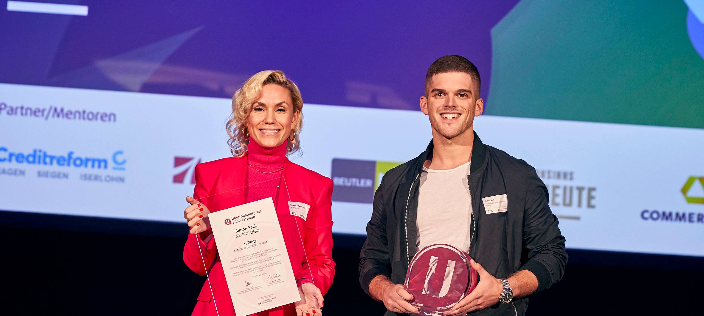 Simon Sack aus Siegen gewinnt südwestfälischen "Gründerpreis"
